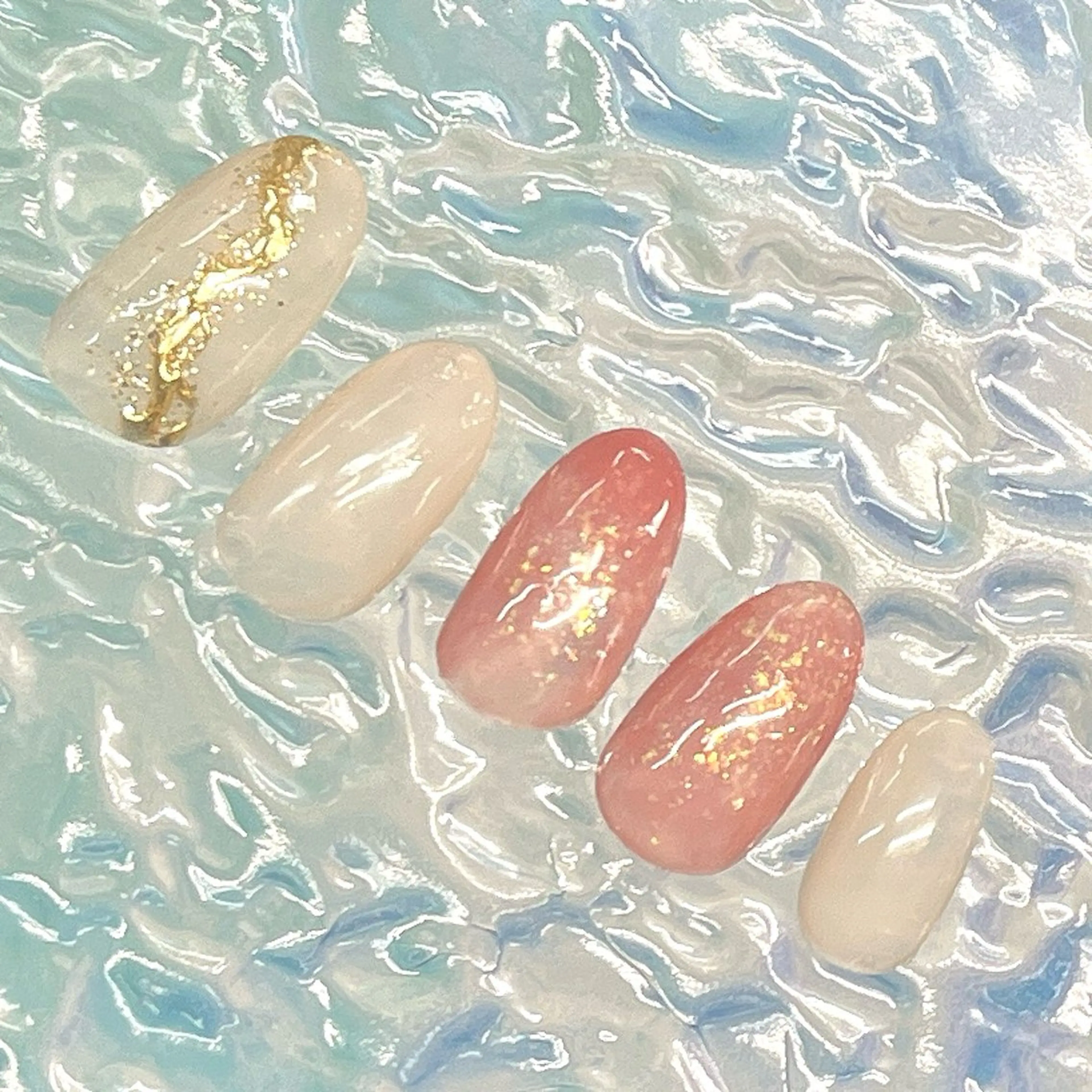 ネイル アートネイル フットネイル フレンチネイル ジェルネイル グラデーション Bianca市ヶ谷店 Aiuraのネイルデザイン