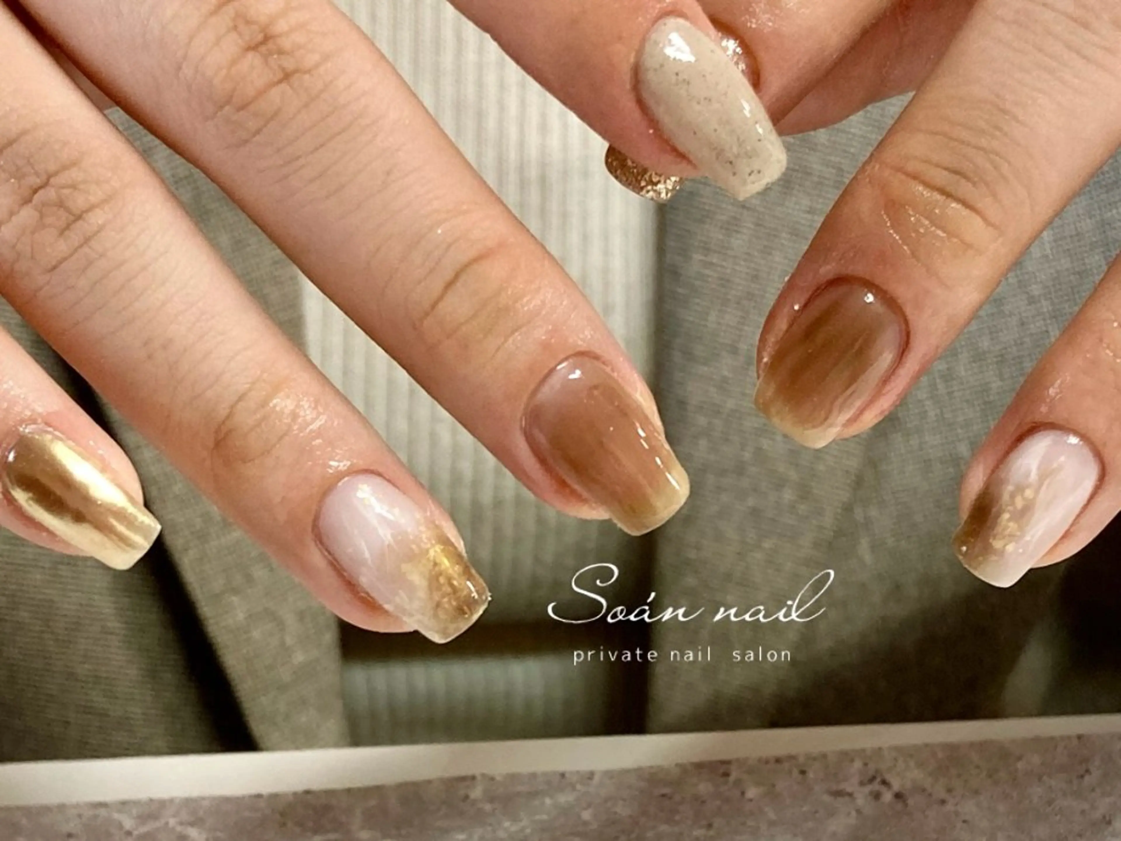 ネイル Soan nail所属・s annaのネイルデザイン
