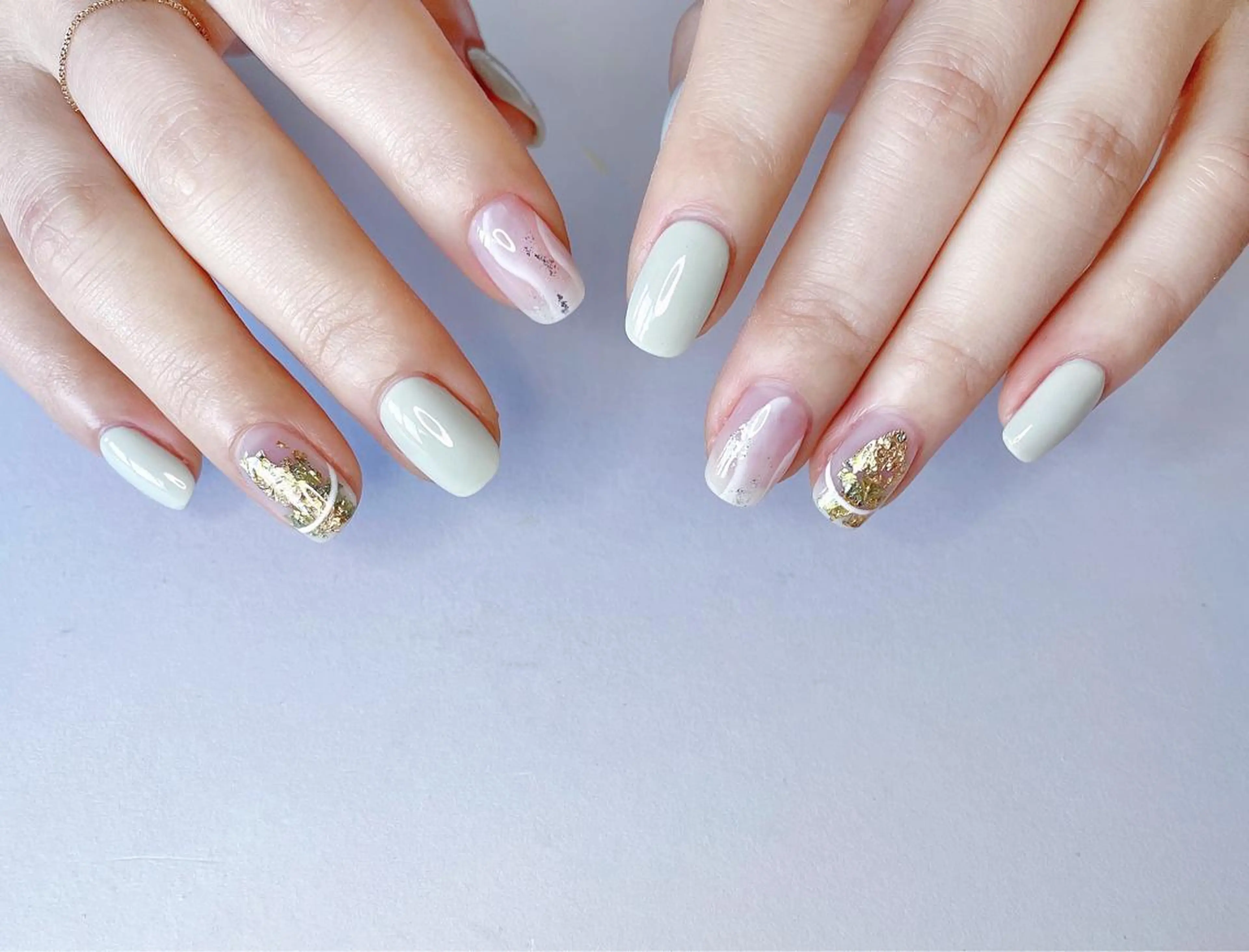 ネイル M🌷nail 長さだし専門店のネイルデザイン