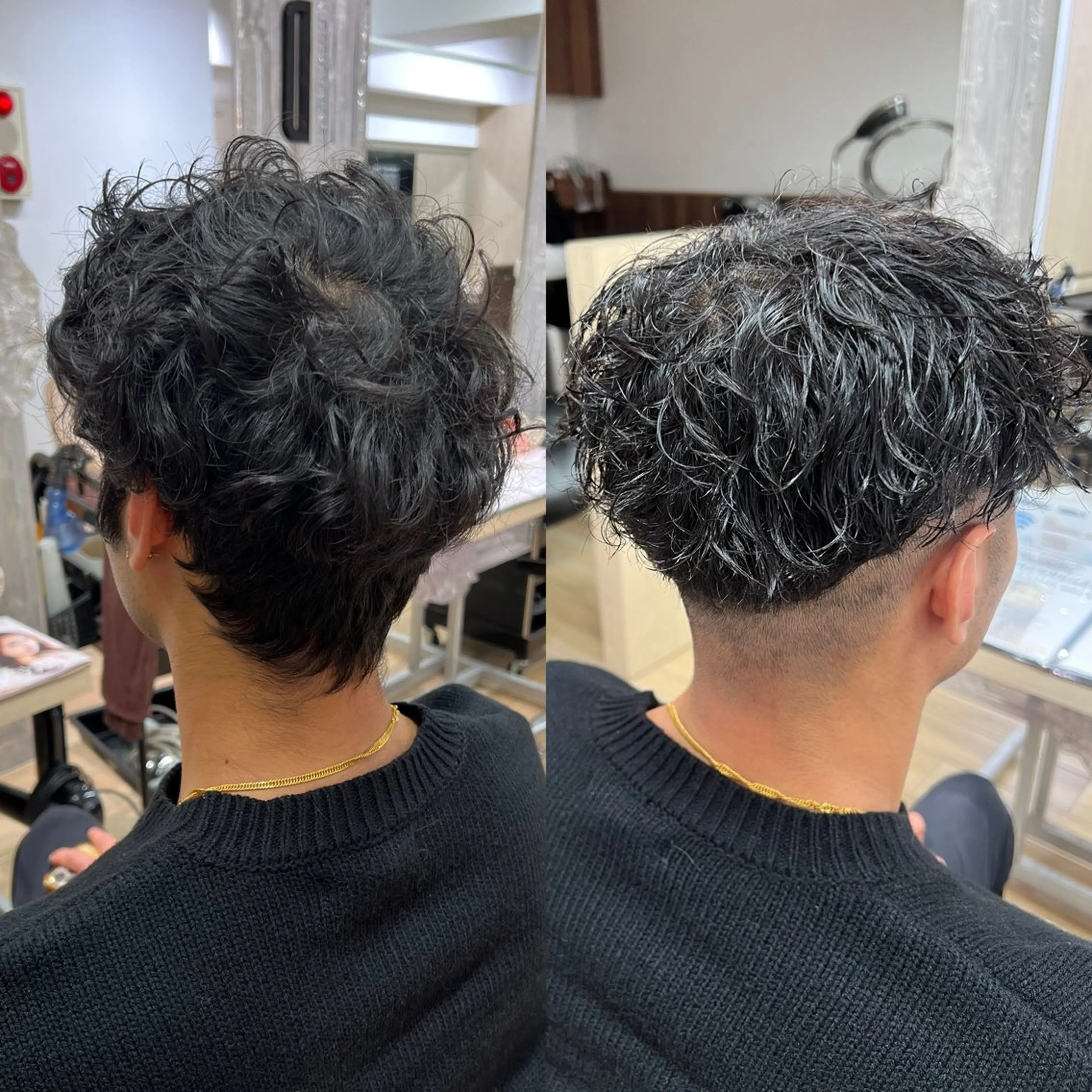 パーマ メンズ 高橋 香奈のヘアスタイル