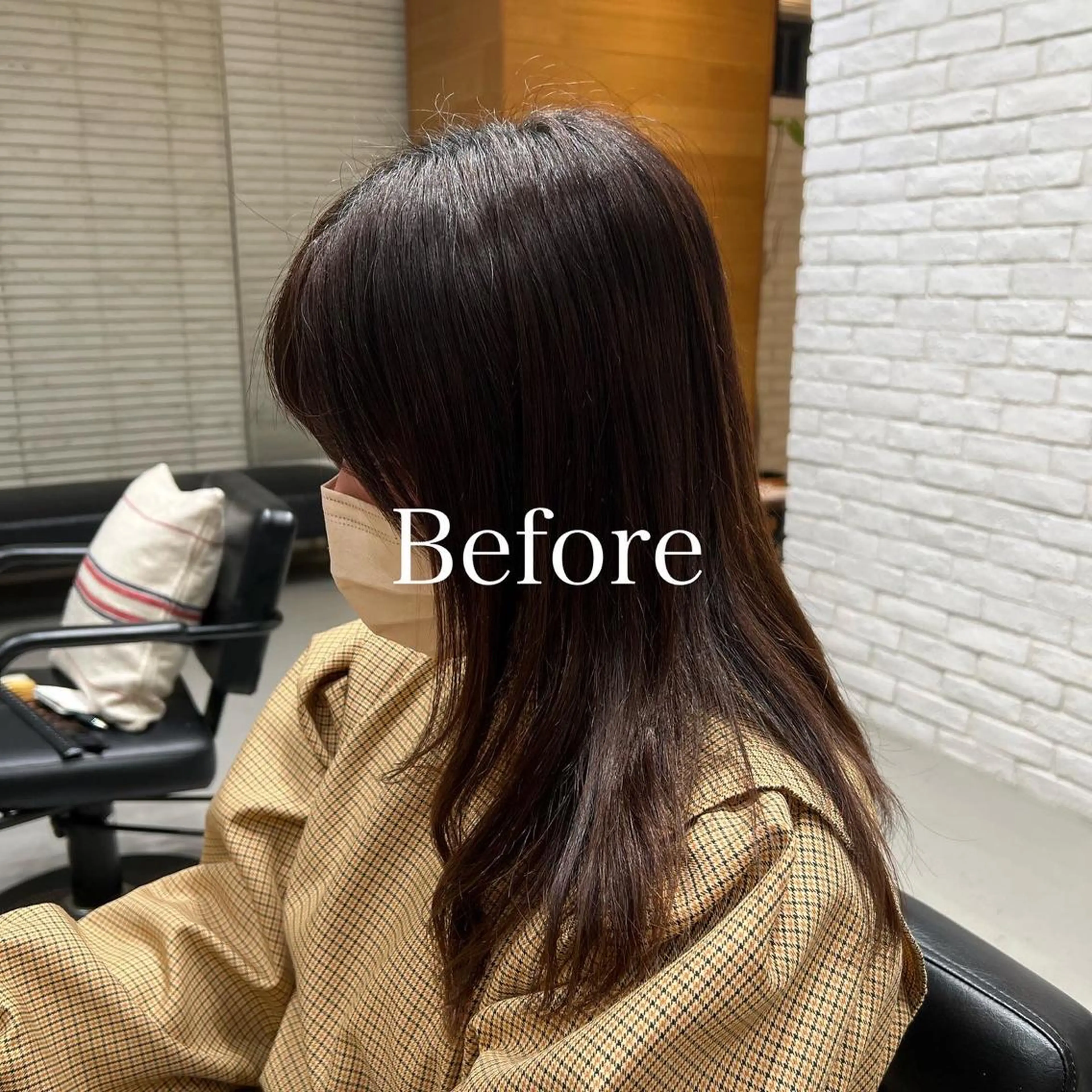 ミディアム カラー ベージュカラー レディースヘア💫 加藤たいが🐯のヘアスタイル