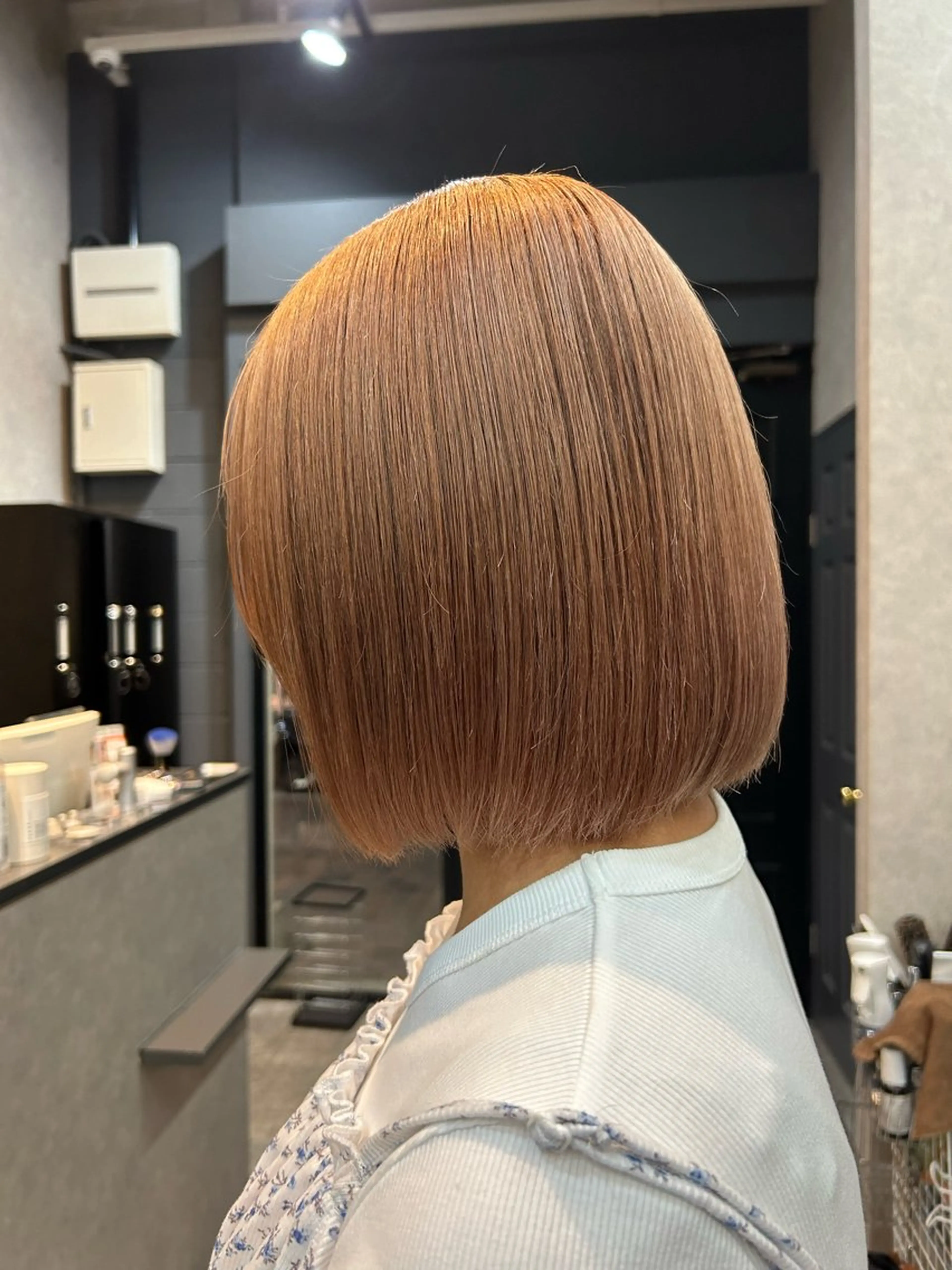 ショート カラー ヘアカラー miharu‪‪/ ハイトーン/複雑履歴のヘアスタイル