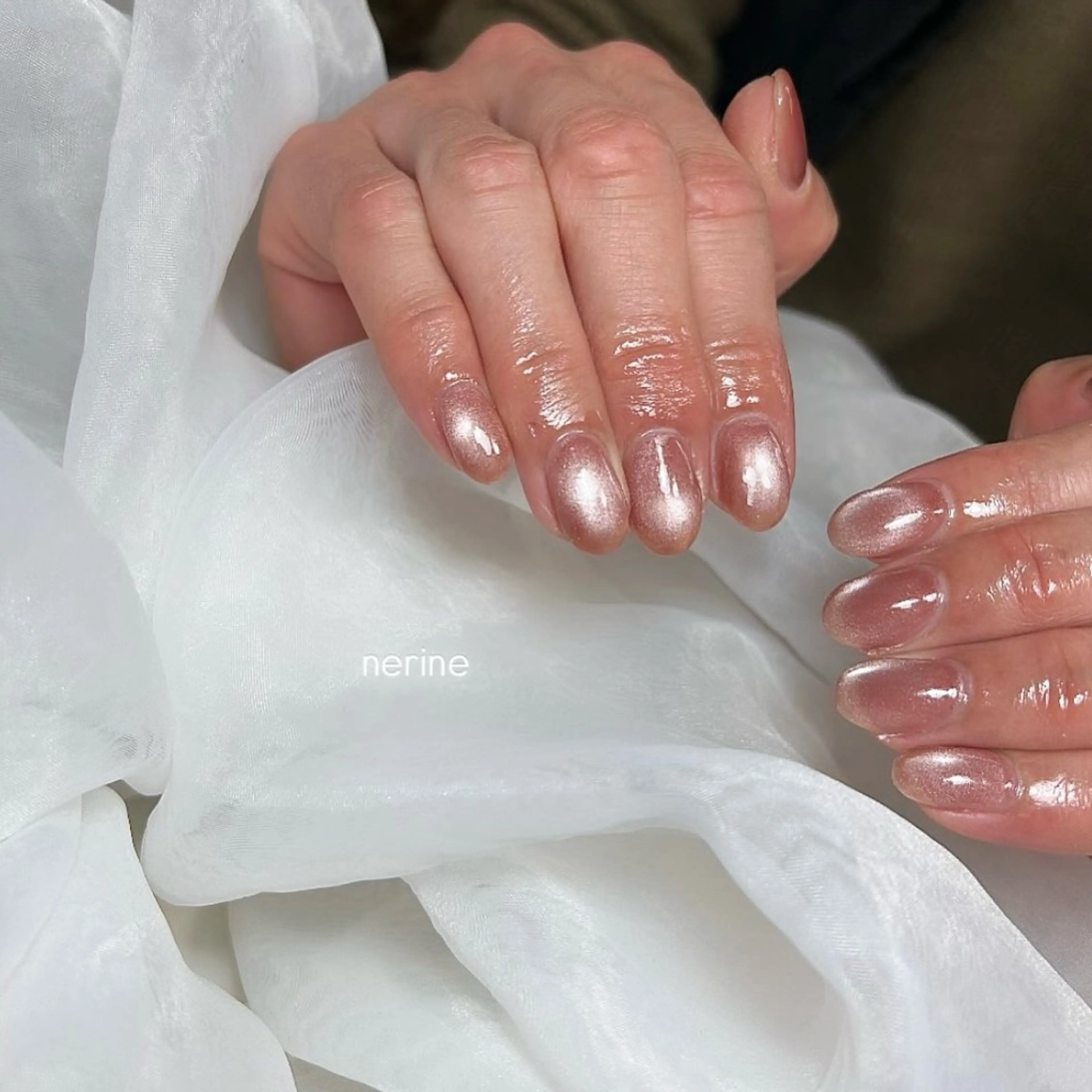 ネイル マグネットネイル ハンドネイル nail salon nerineのネイルデザイン