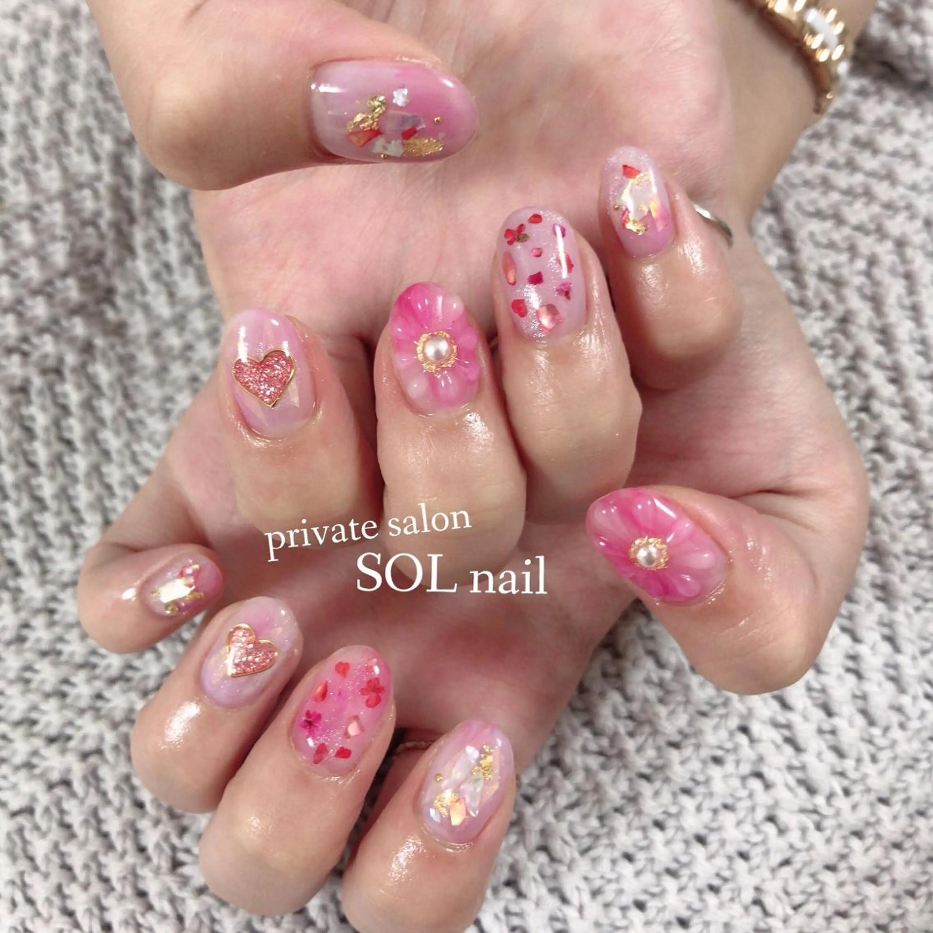 ネイル SOL NAILのネイルデザイン