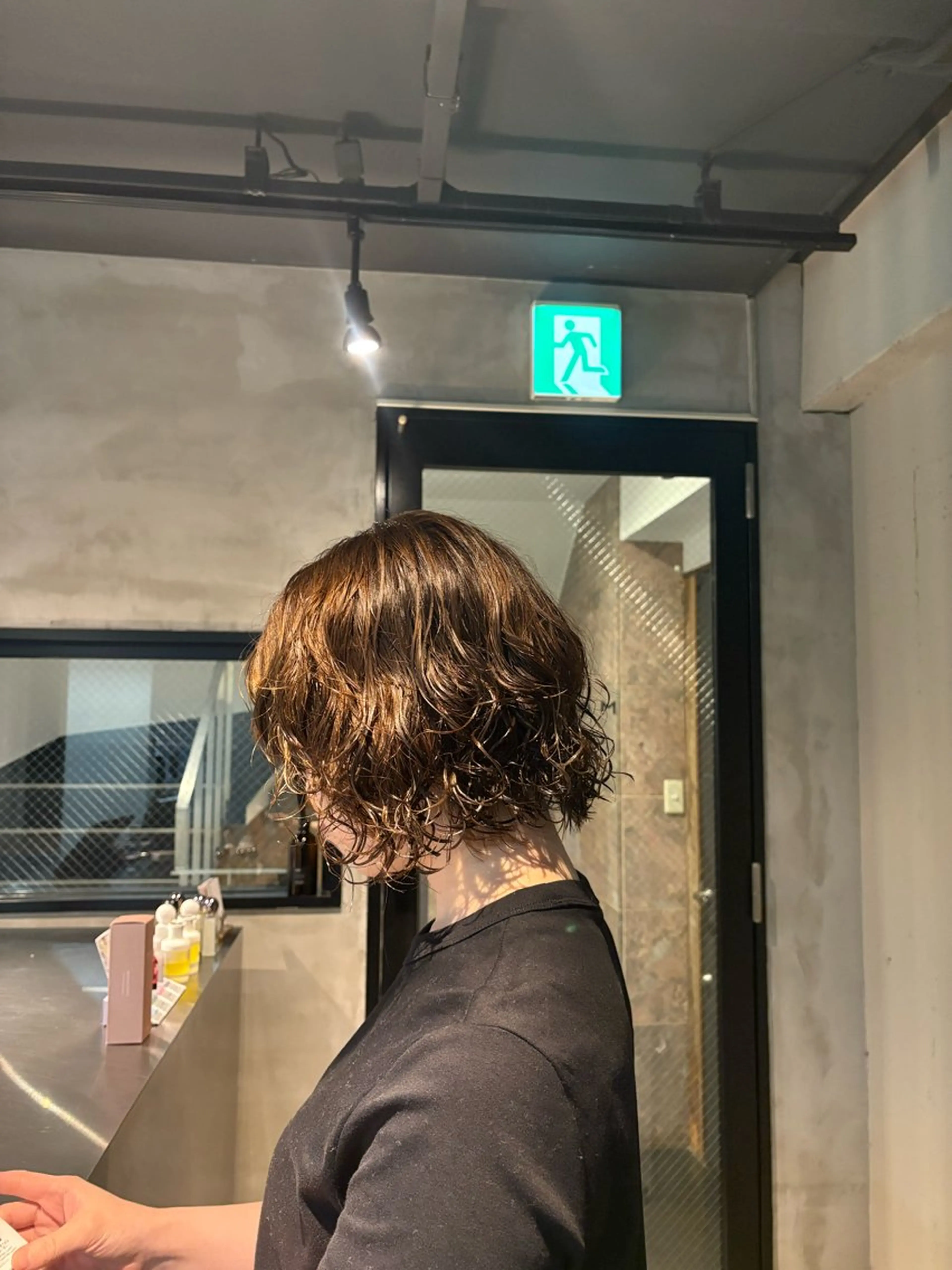 ショート ヘアカラー トリートメント 透明感・美髪 monsoワニベユナのヘアスタイル