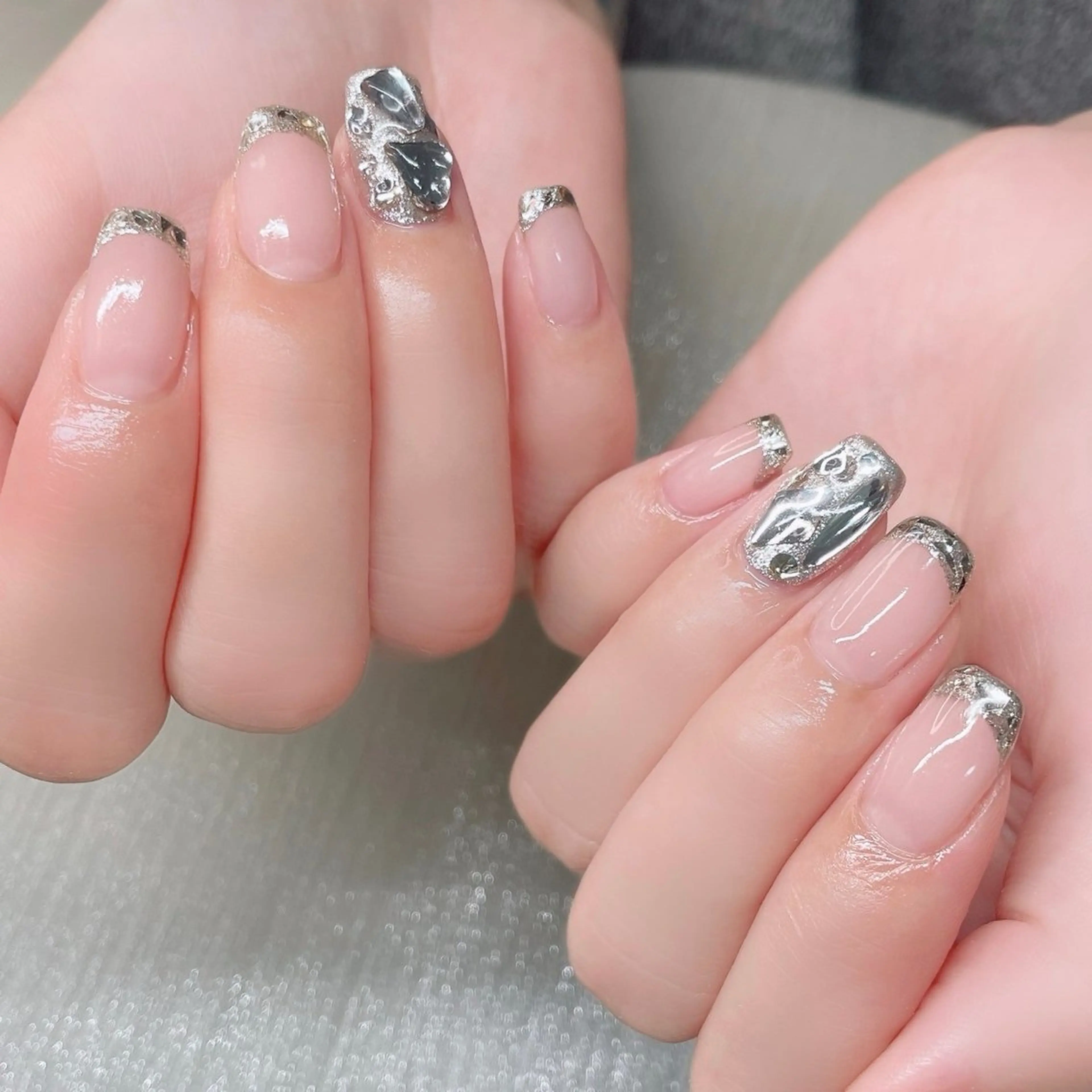 ネイル 長さ出し ハンドネイル Nailist SUZU所属・Nailist suzuのネイルデザイン