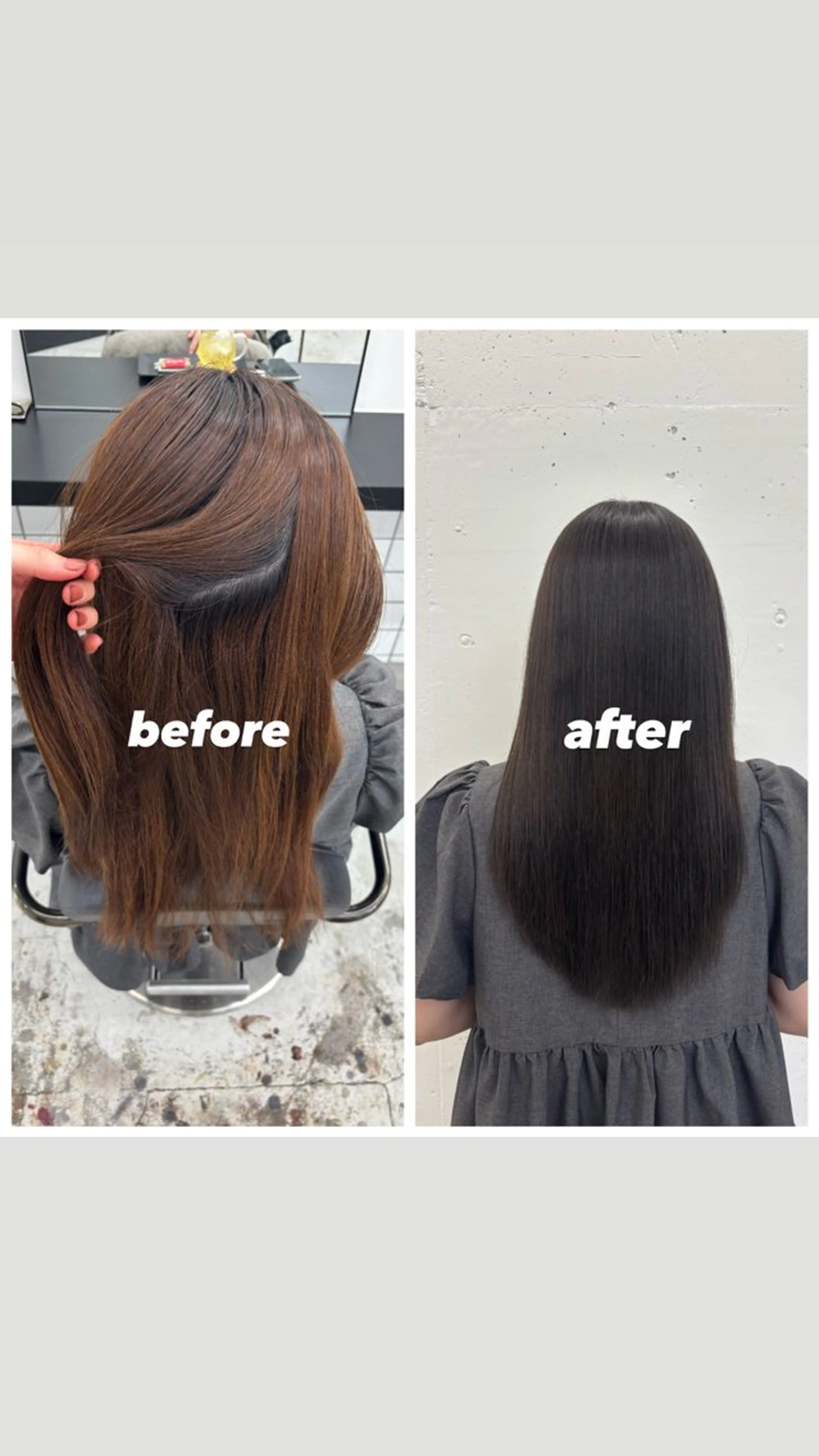 セミロング カラー ベージュカラー オリーブベージュ ヘアカラー トリートメント ヘッドスパ 🌼あいり🌼 JILLSTUDIOのヘアスタイル