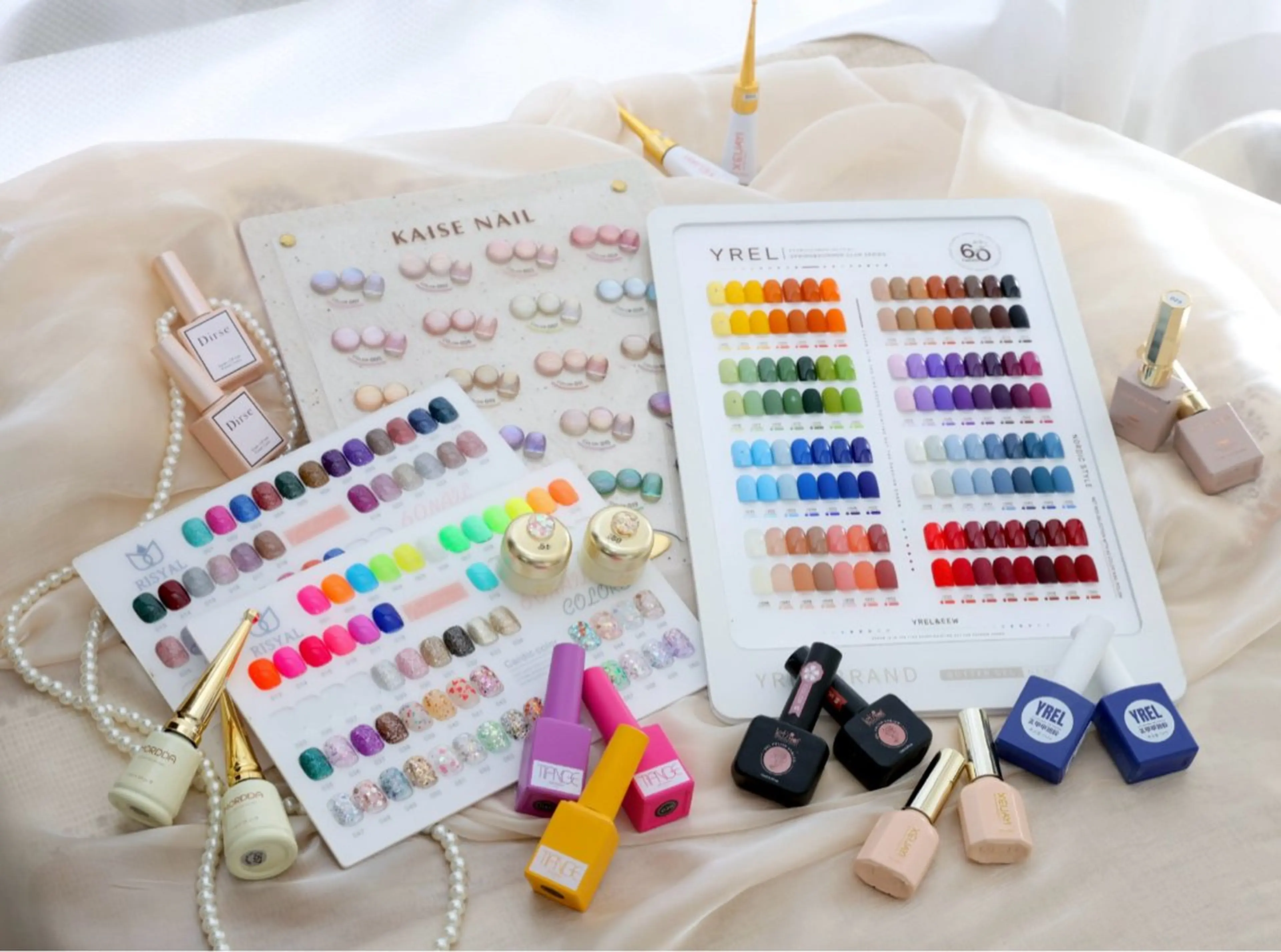 ネイル チークネイル 長さ出し フレンチネイル ジェルネイル 韓国ネイル ハンドネイル Rola kira nail salon所属・Rola kira 麗のネイルデザイン