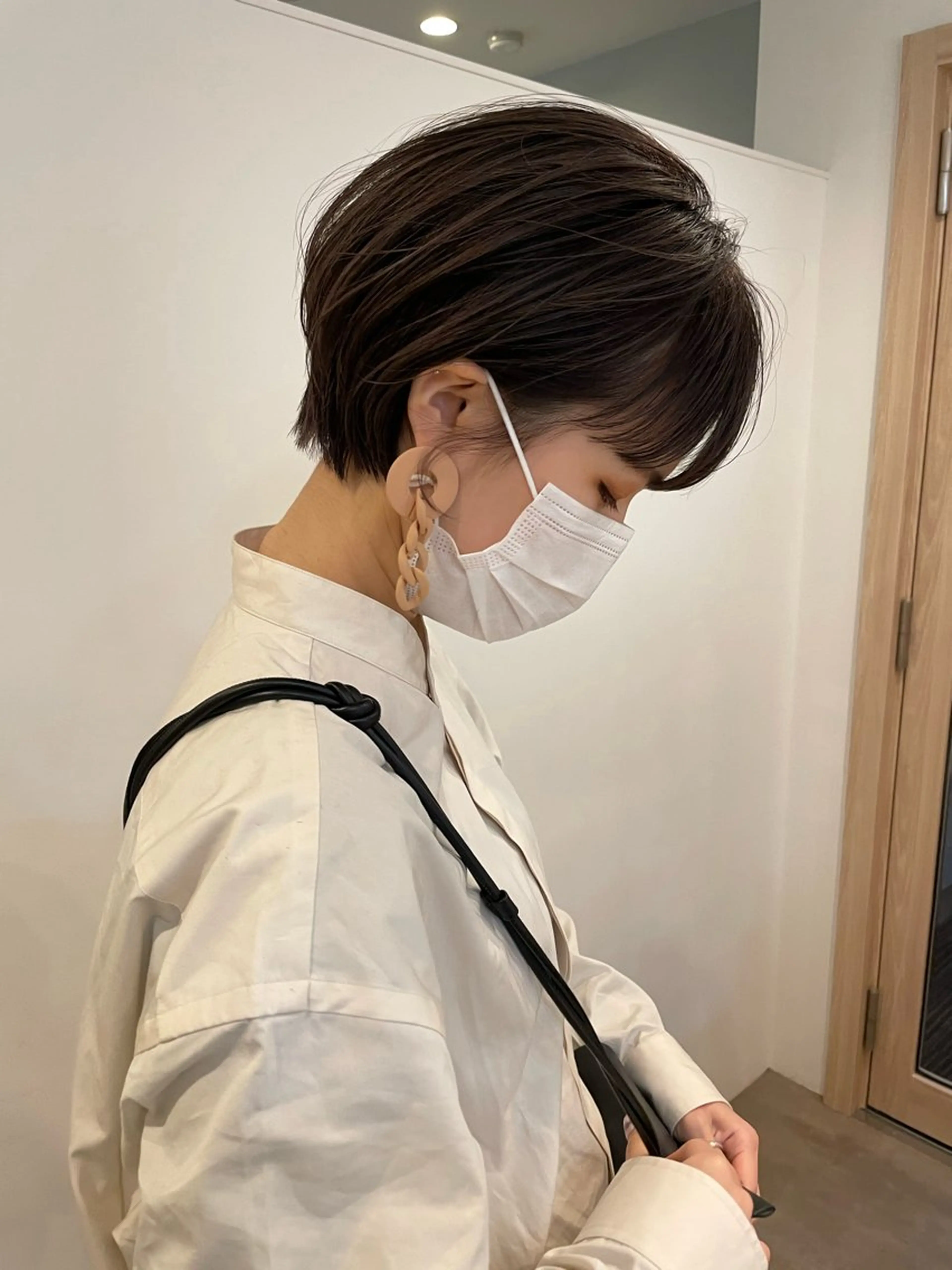 ショート カラー 🟡ひろの/ツヤ カラー/髪質改善🟡のヘアスタイル