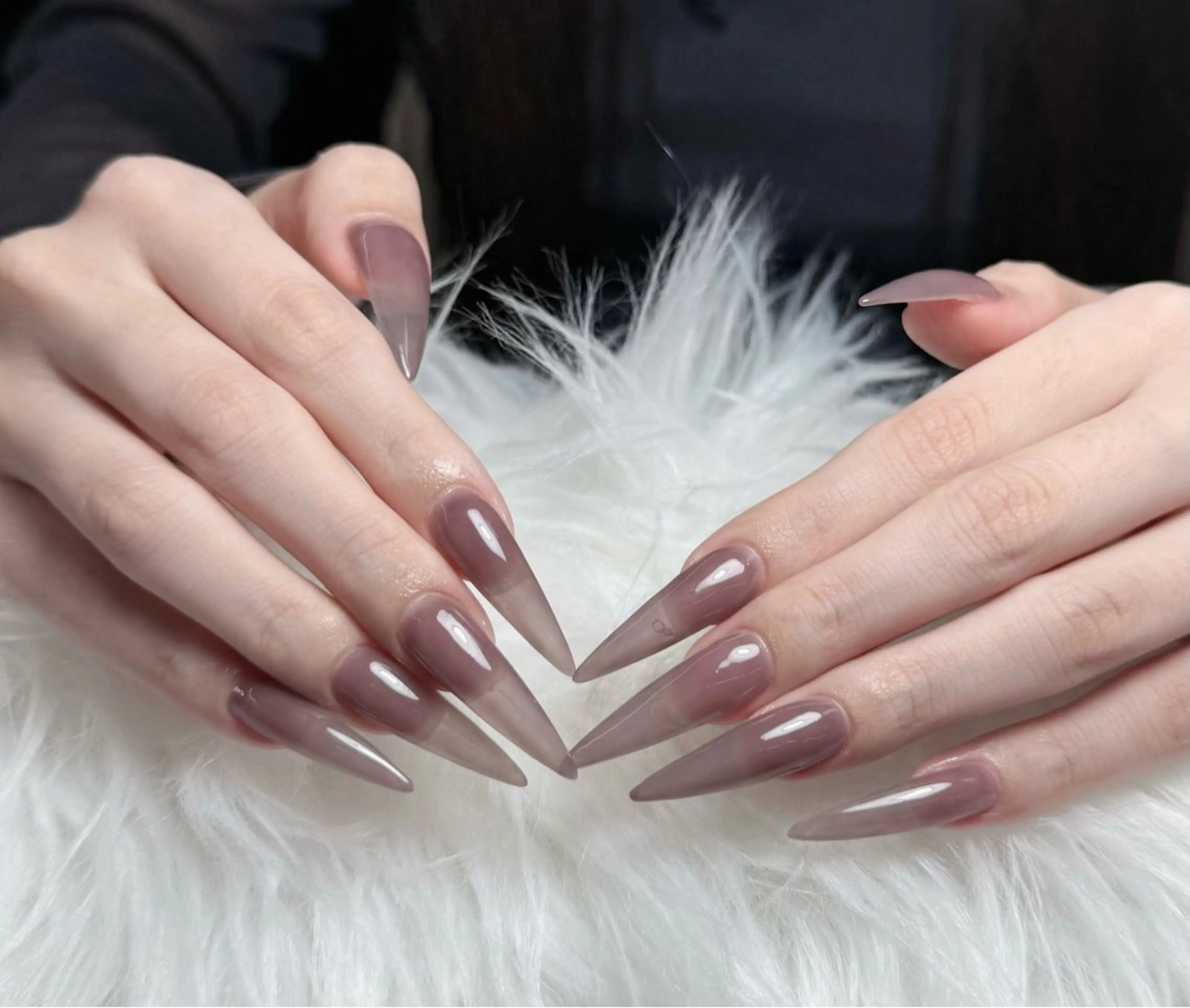 ネイル アートネイル フレンチネイル ジェルネイル 韓国ネイル マグネットネイル ハンドネイル Lenie Nail Okuboのネイルデザイン