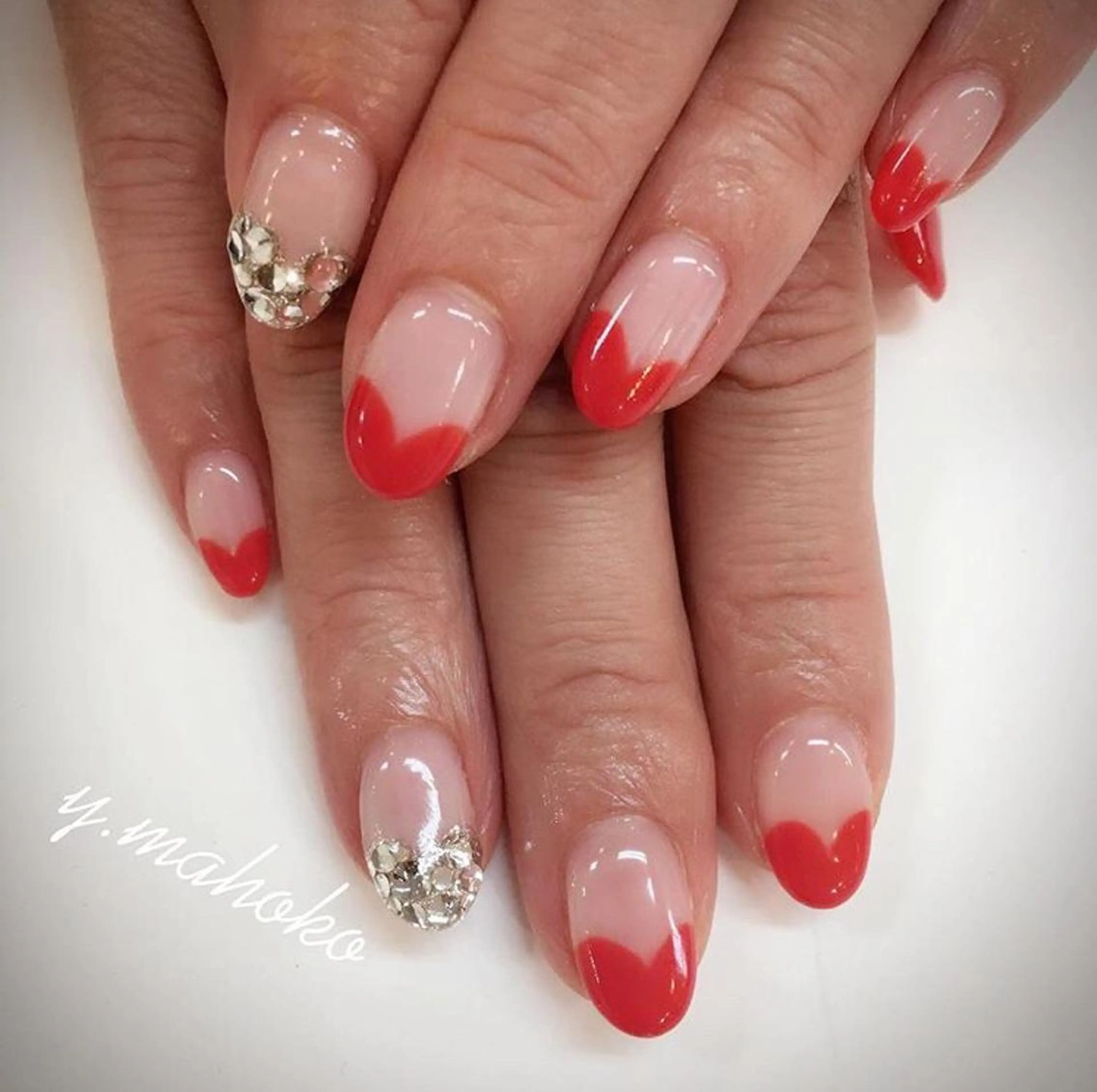 ネイル She nail studio 原宿所属・パラジェル有/ スカルプ/mahoのネイルデザイン