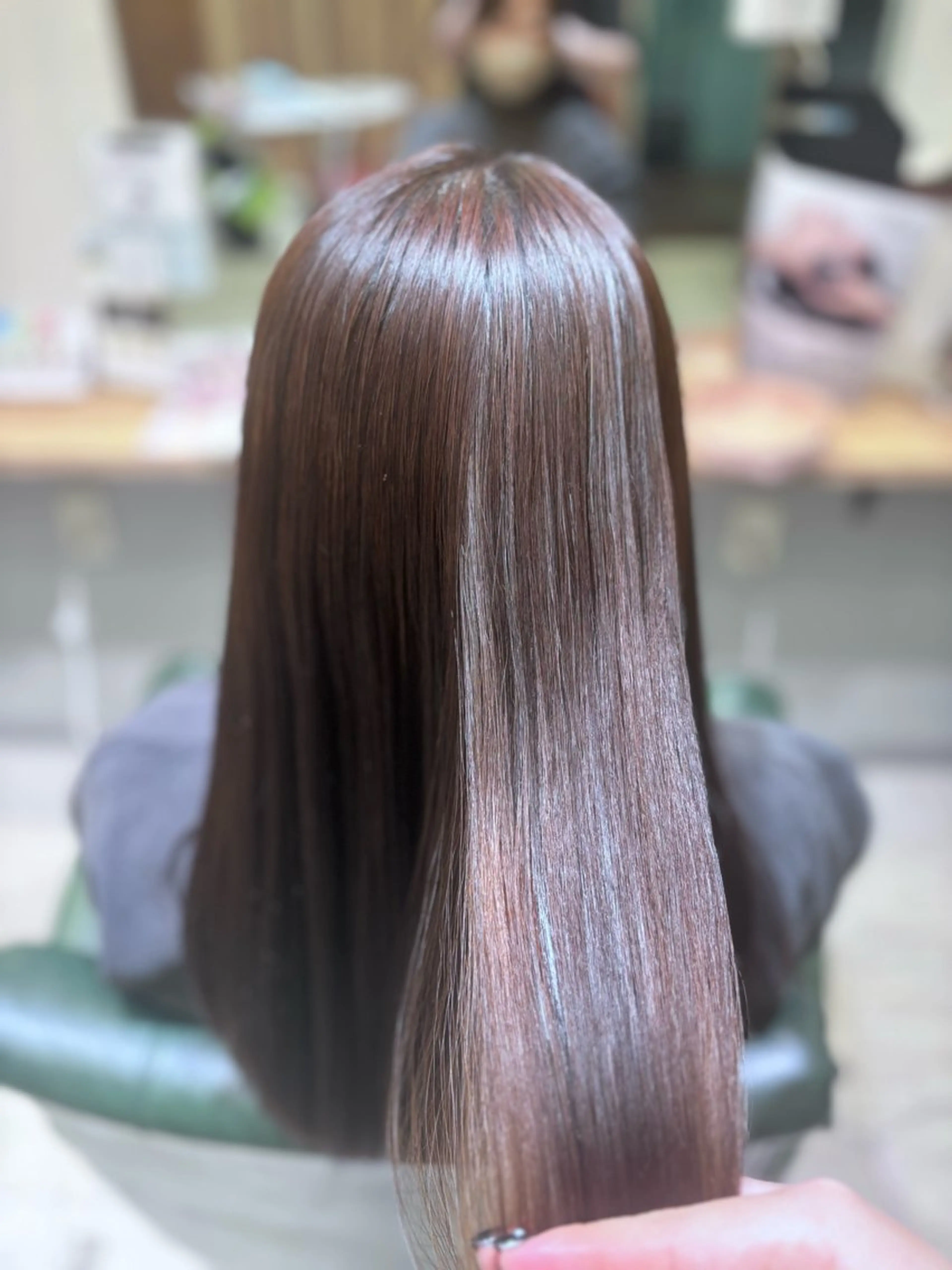 縮毛矯正 トリートメント laffin❁ななみ /パーマスタイルのヘアスタイル