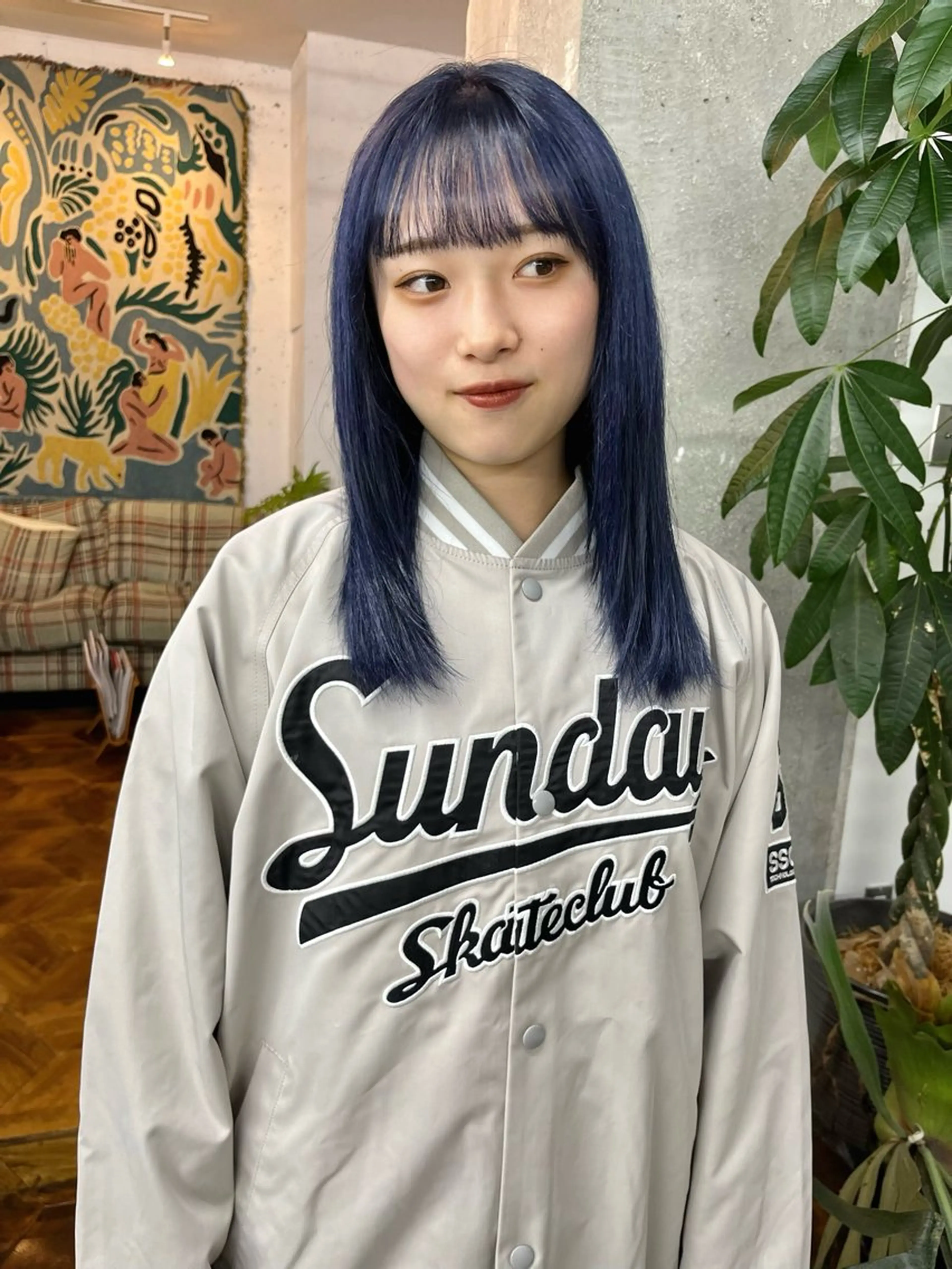 セミロング ヘアカラー 🫧透明感カラー🫧 ハシモトタケルのヘアスタイル