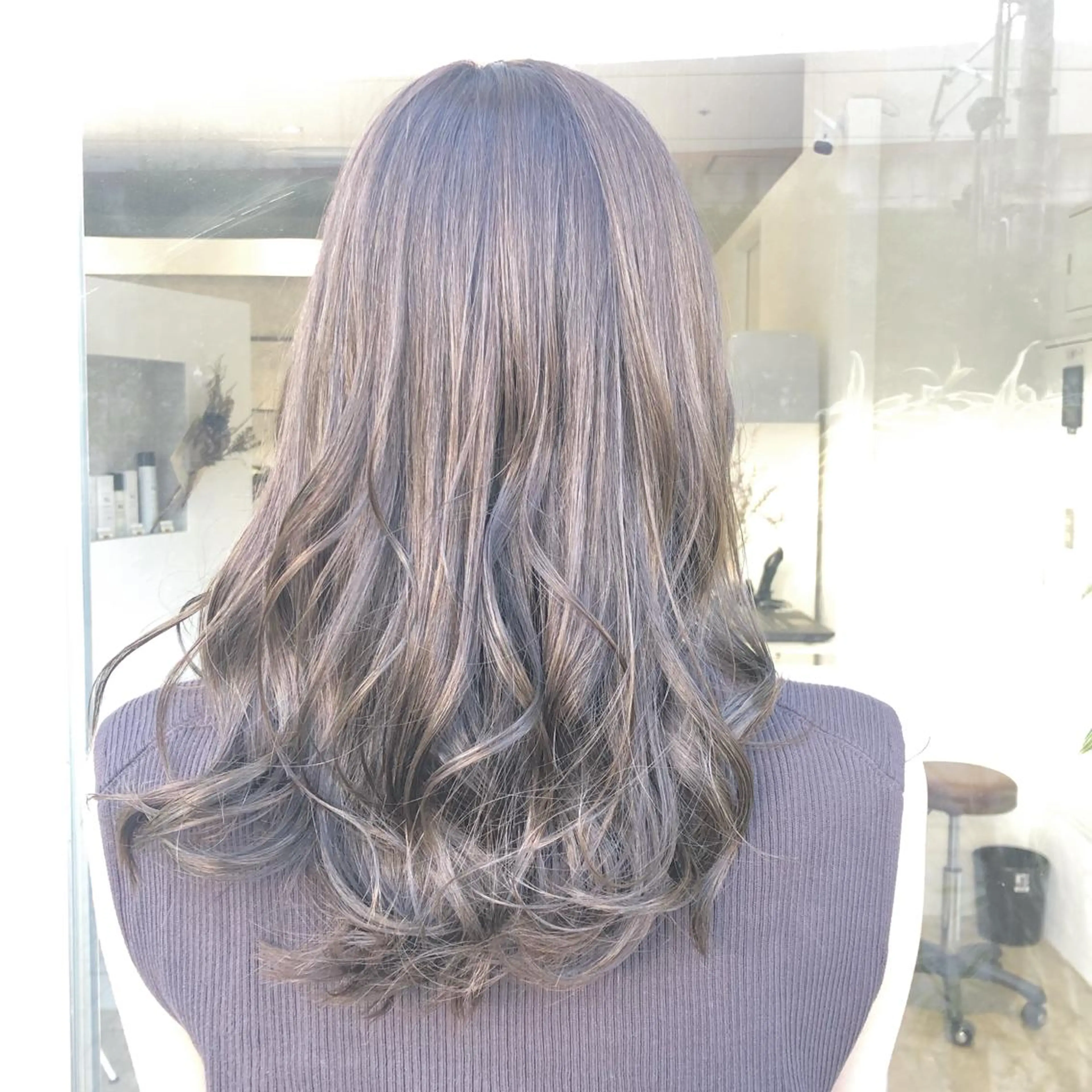 セミロング カット ヘアカラー トリートメント MignonS 仙幸 大輔のヘアスタイル