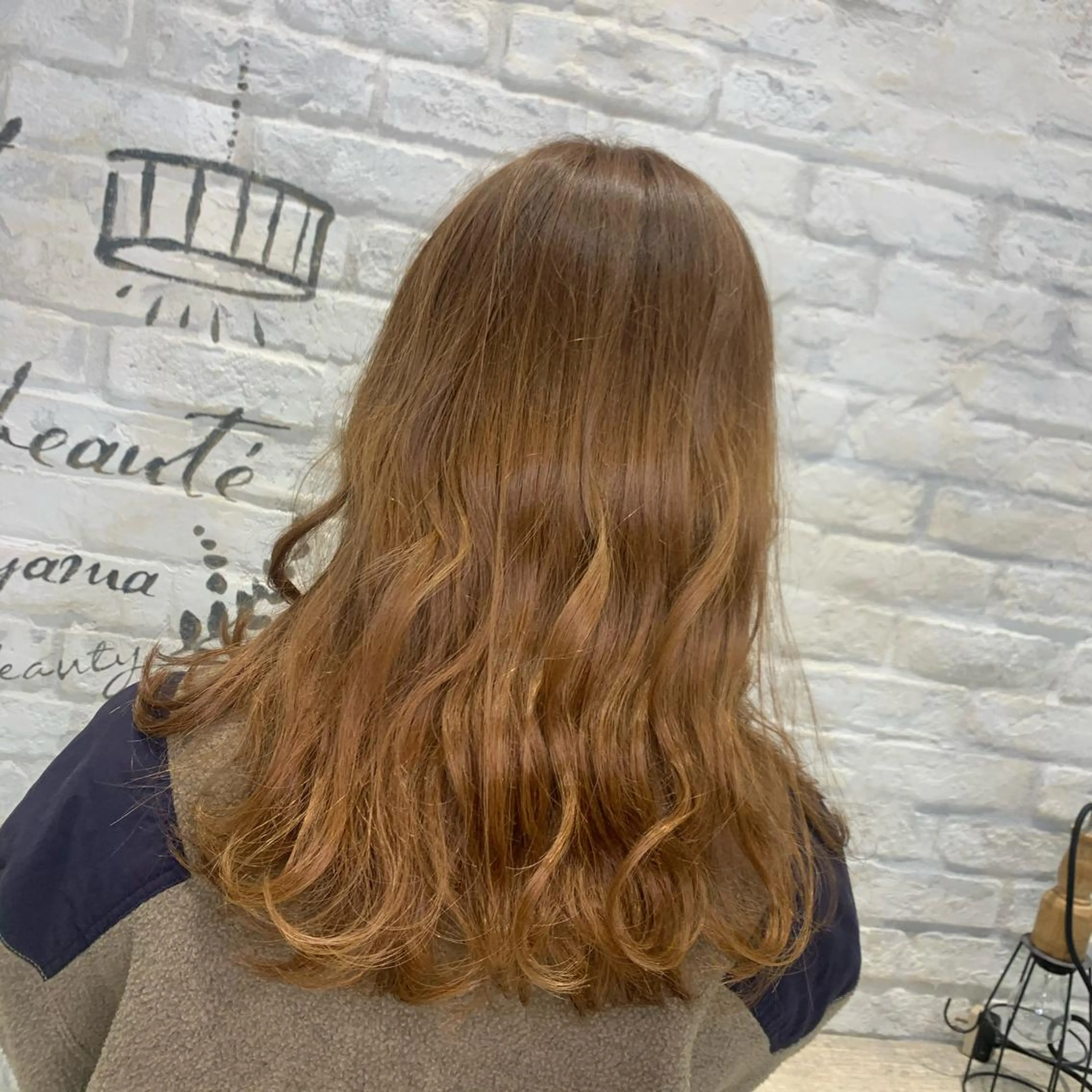 セミロング カラー EARTH  紫竹山 🦋本間未来🦋のヘアスタイル