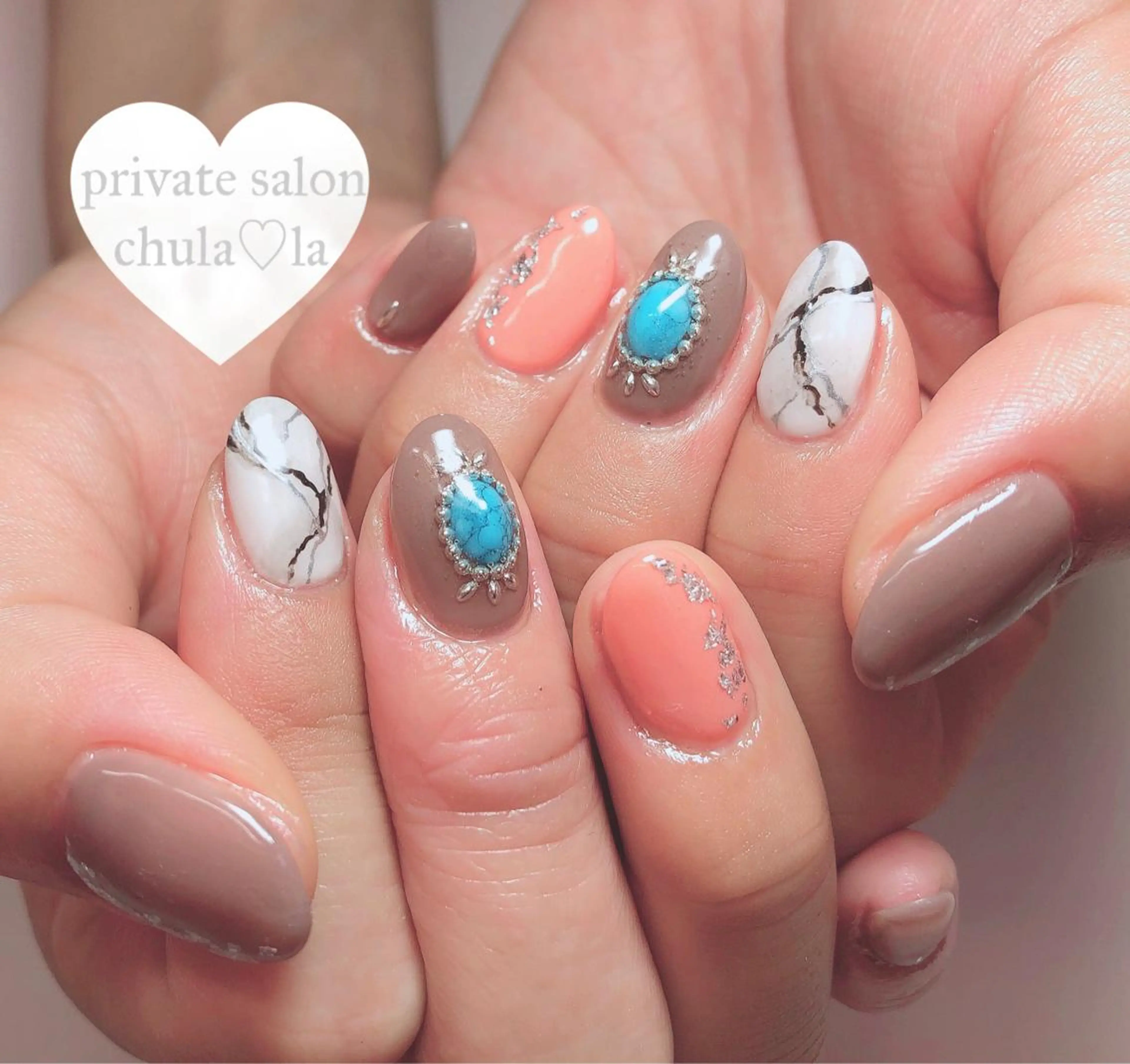 ネイル Chula♡la 豊見城市高安のネイルデザイン