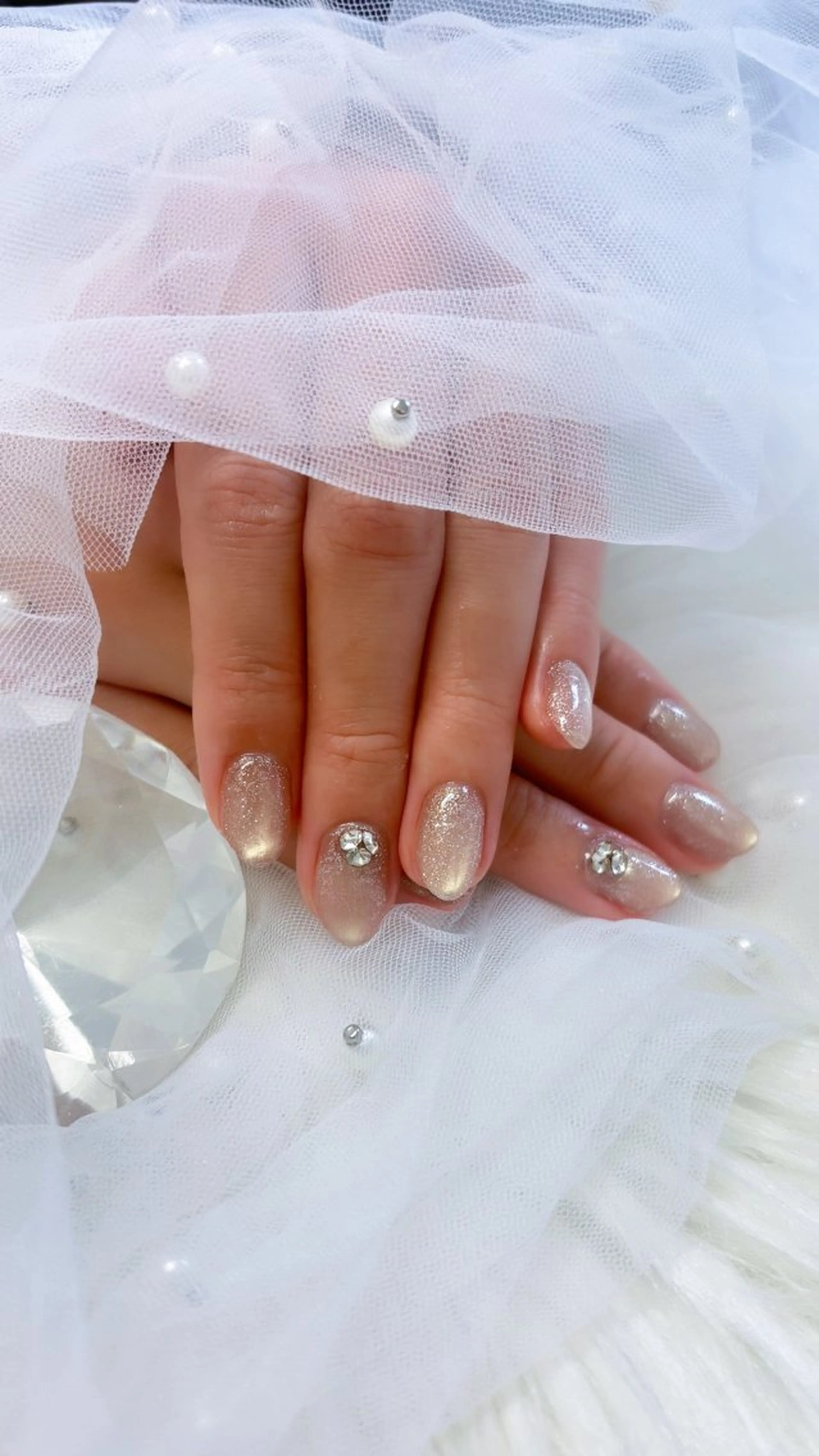 【新規オフ無料】マグネットネイル￥4000の写真