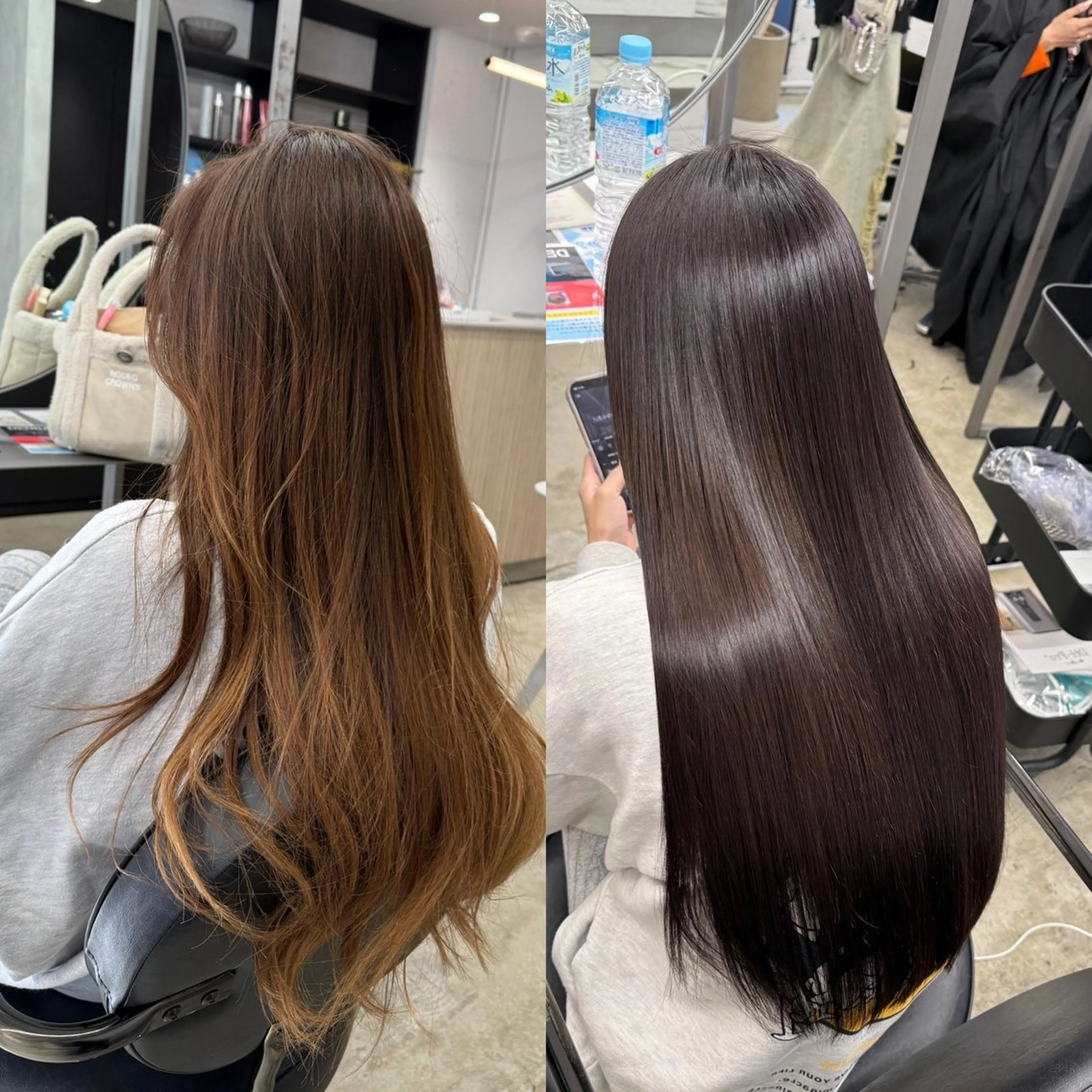 ロング カラー 縮毛矯正 トゥエルバイディプティモイラ所属・ゆうご/心斎橋 /カラーモデル募集中のヘアスタイル