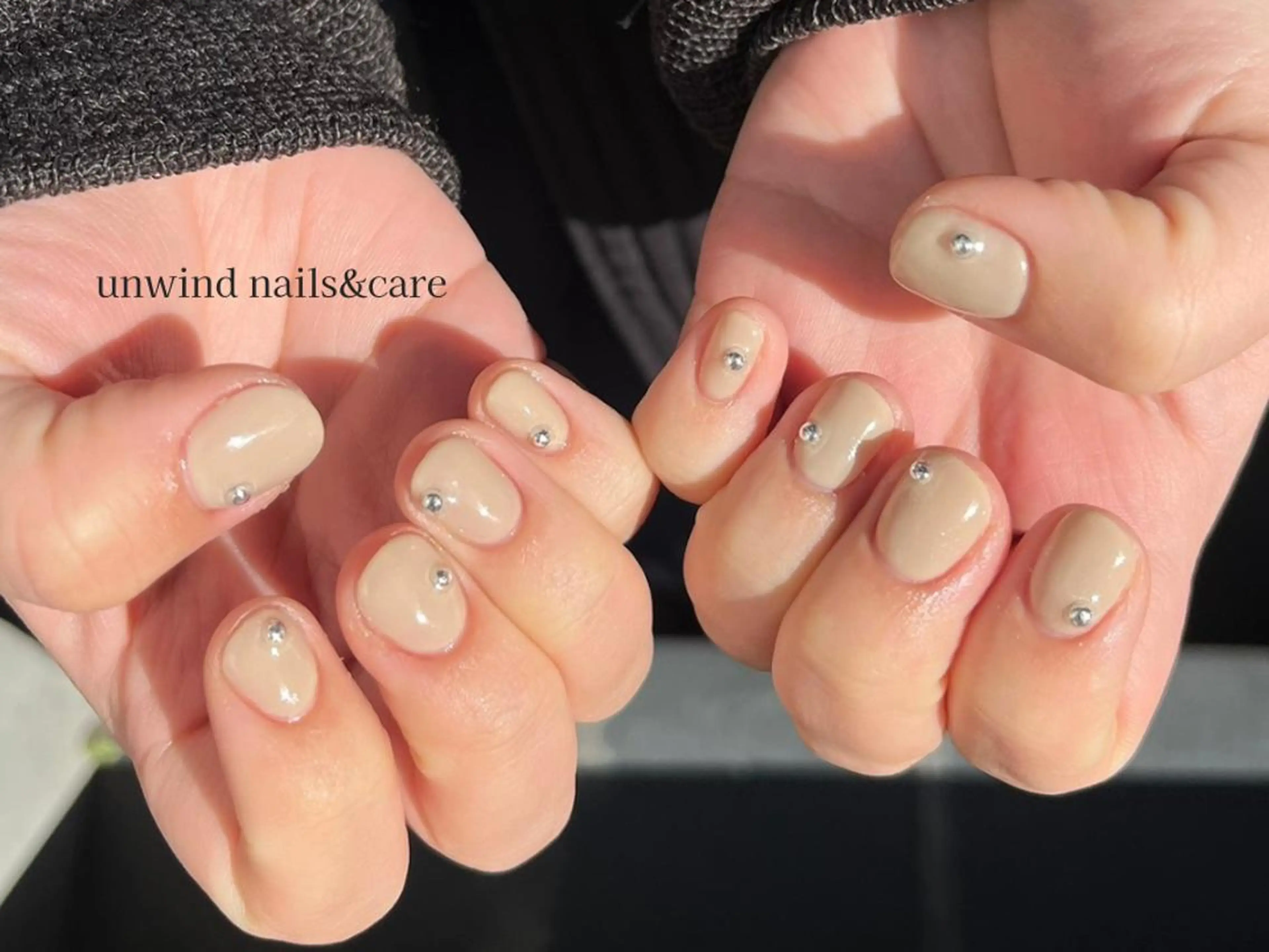 ネイル unwind ┊︎春ネイル🍑のネイルデザイン