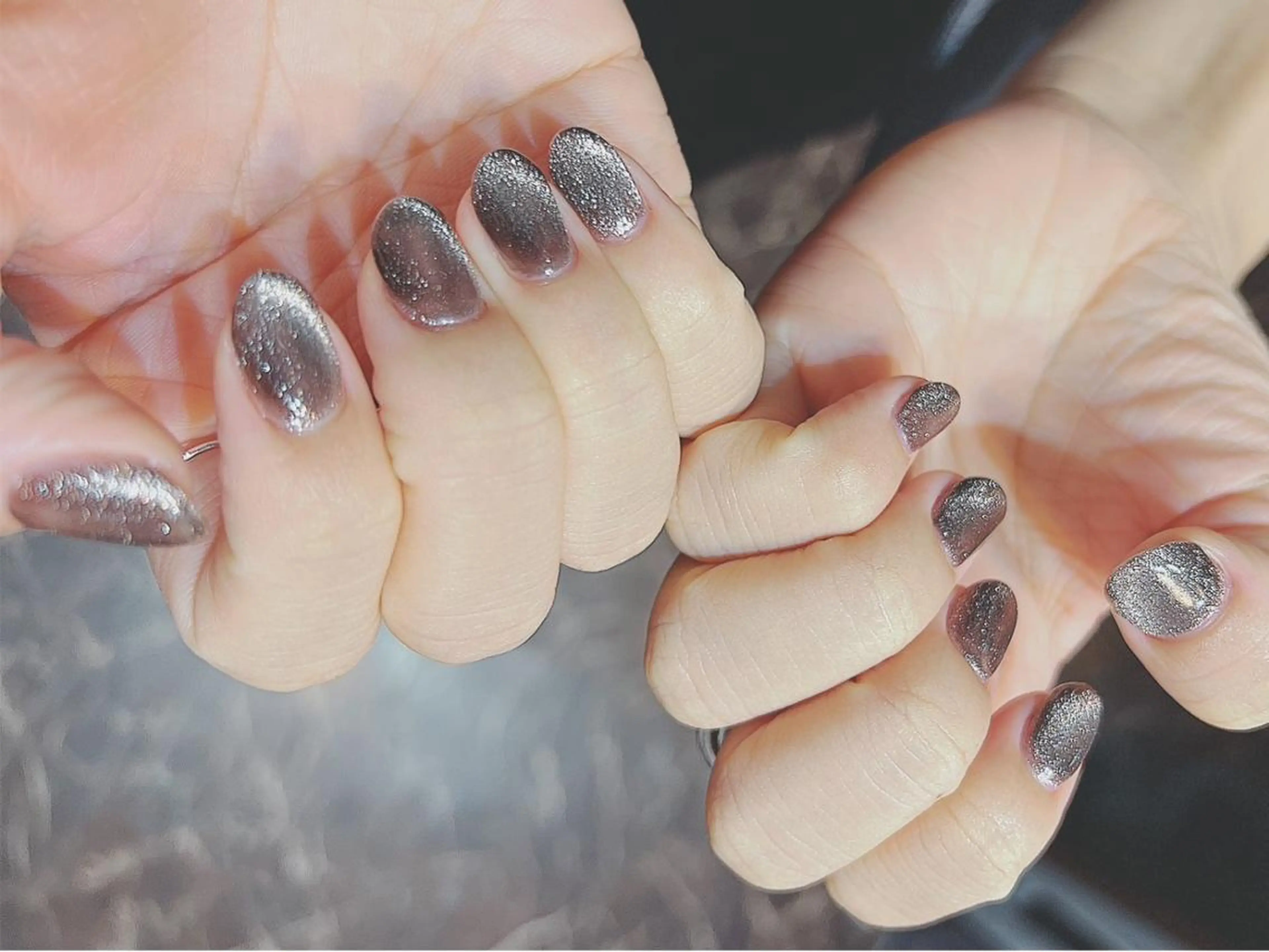 ネイル アートネイル ジェルネイル ニュアンスネイル パラジェル Nailist Honamiのネイルデザイン