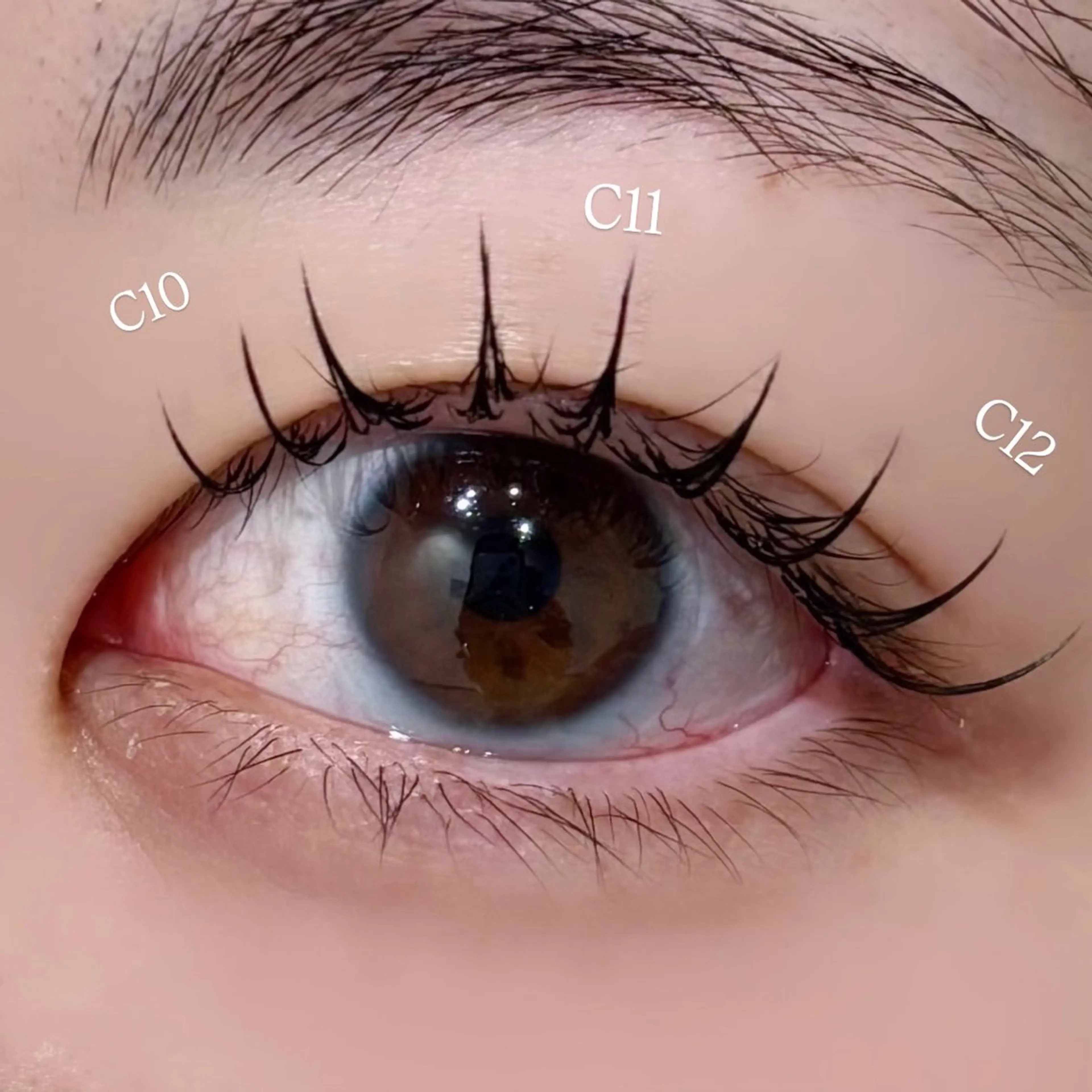 マツエク・マツパ フラットラッシュ LUCY 心斎橋/ 岡本のマツエク・マツパデザイン