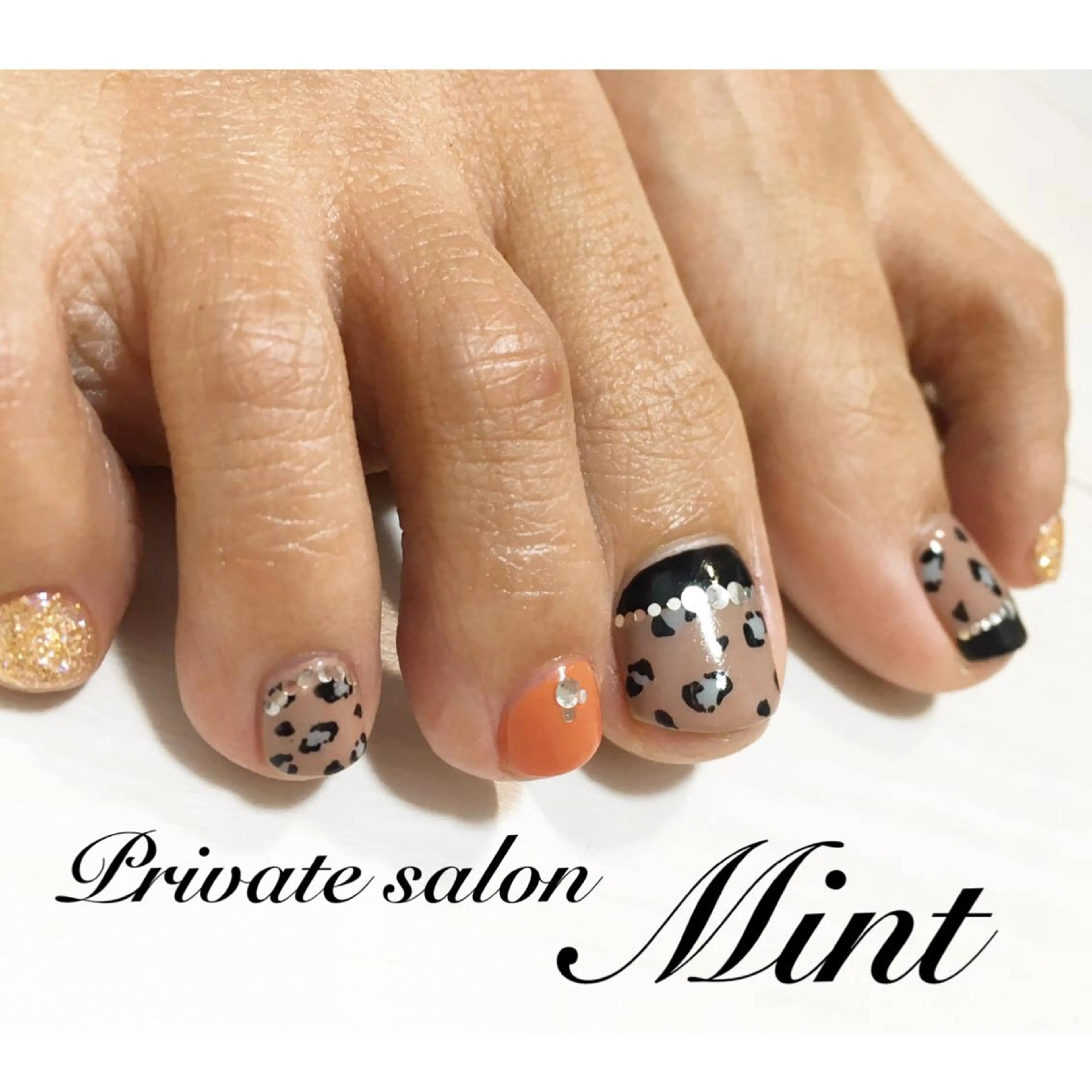 ネイル フットネイル Mint. nailのネイルデザイン