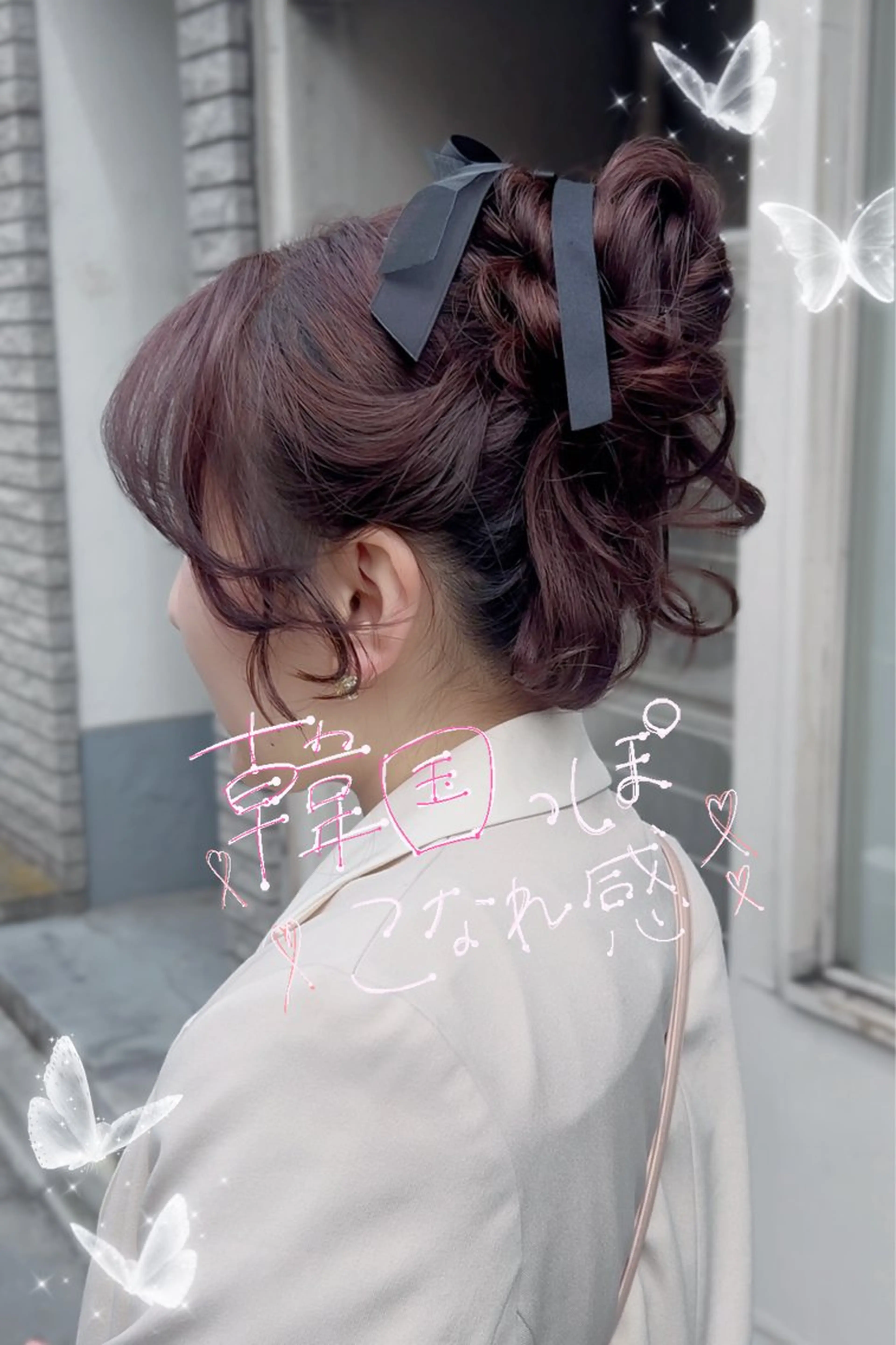 ヘアアレンジ 土田 愛友のヘアスタイル