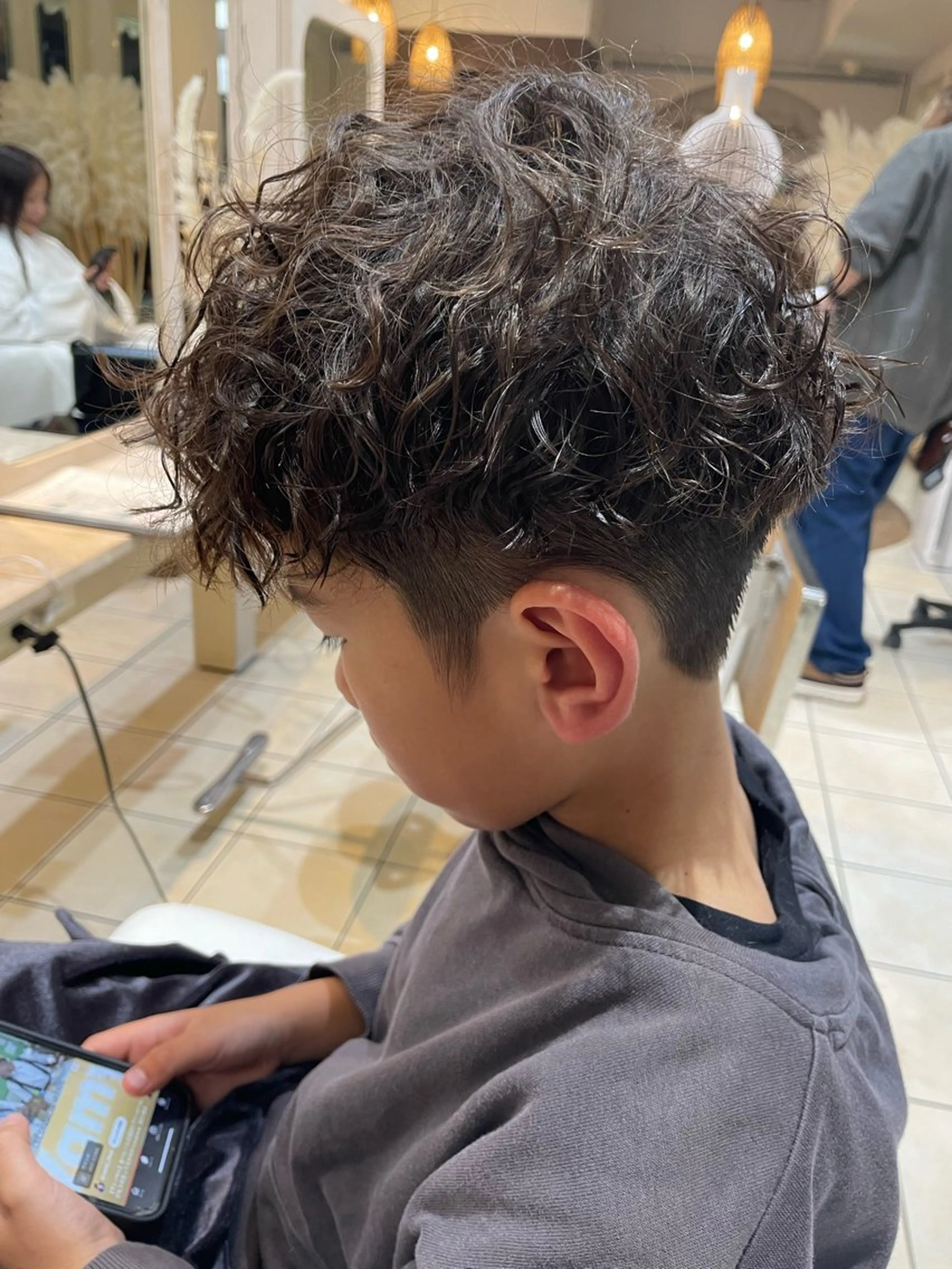 パーマ カット パーマ トリートメント 吉川 うららのヘアスタイル