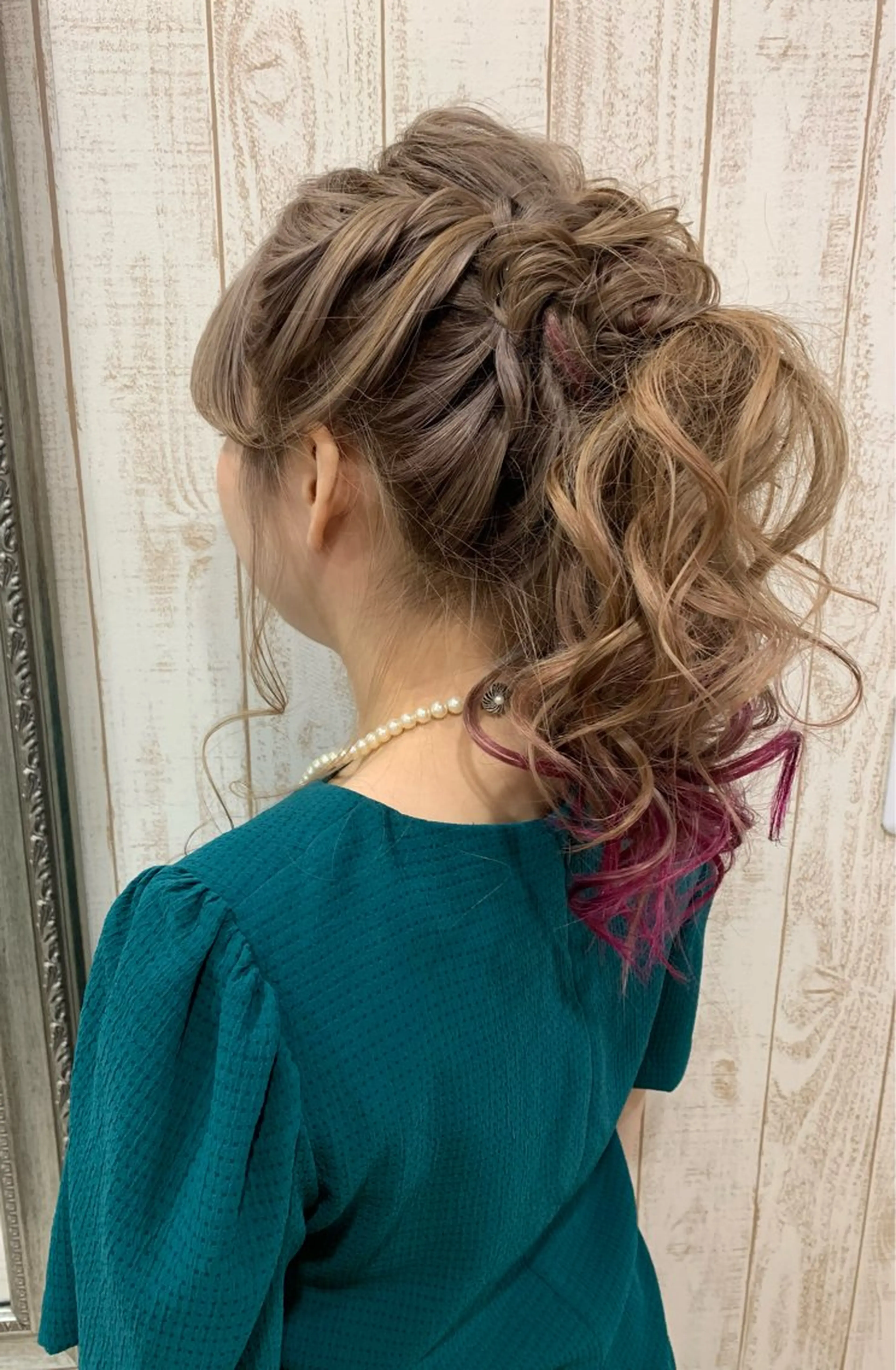 ロング ヘアセット Connect Rumiのヘアスタイル