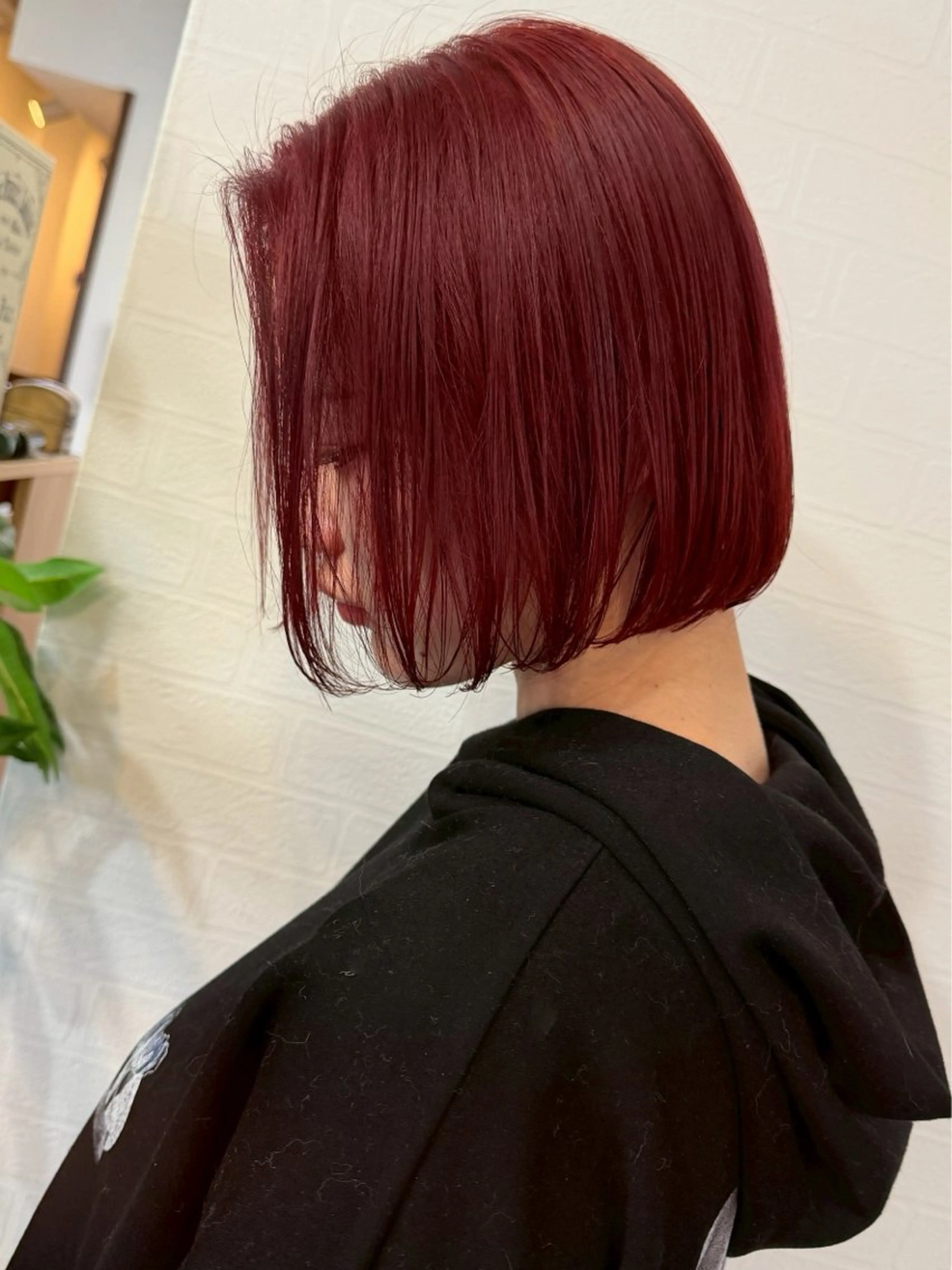 ショート ワンレンボブ ボブ Re:ta Hair 飯田淳平のヘアスタイル