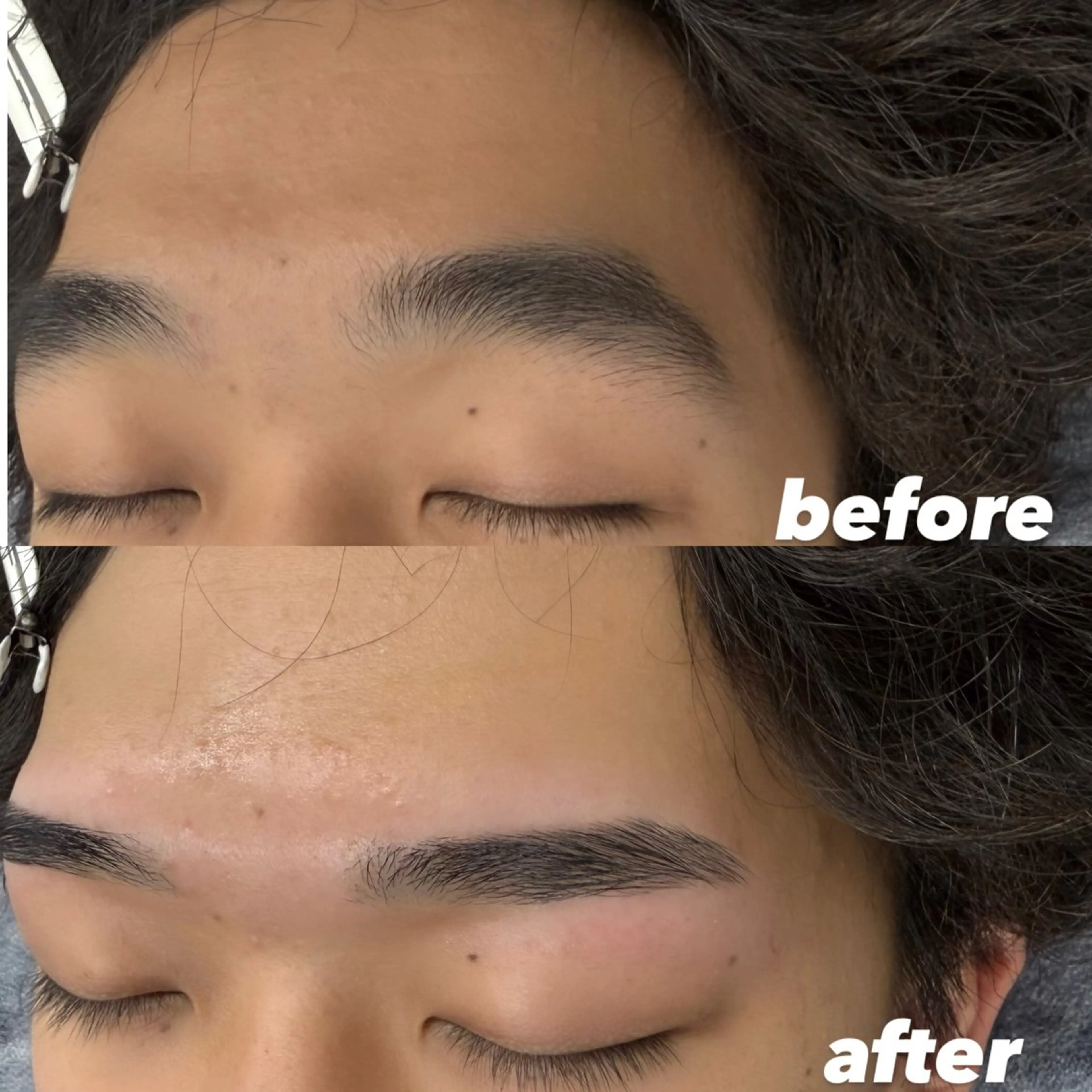 メンズ アイブロウ エサージュオム 新宿店のマツエク・マツパデザイン