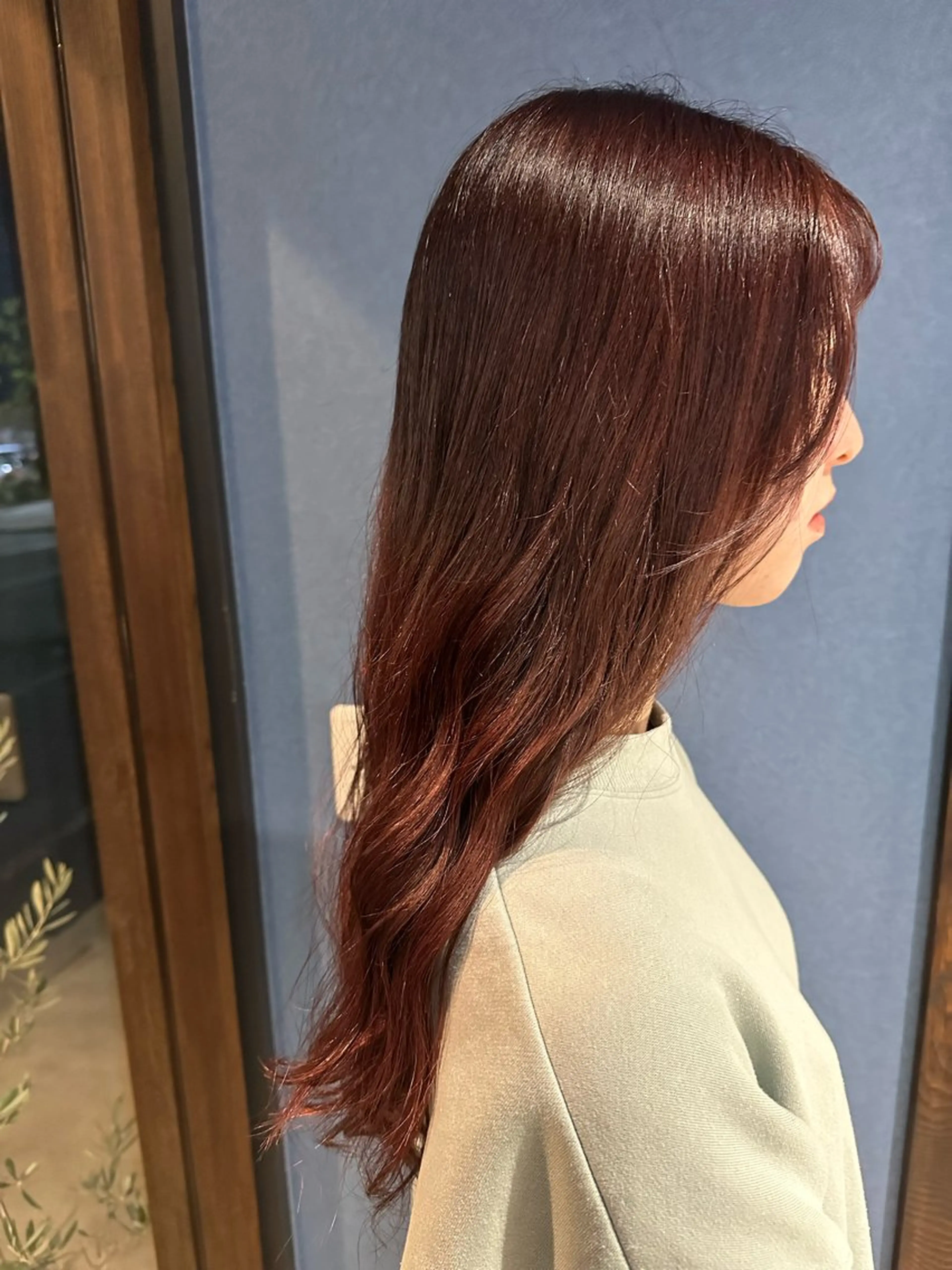 ロング カラー カット ヘアカラー トリートメント 🎀Kubu🍀 Natsumu🎀のヘアスタイル