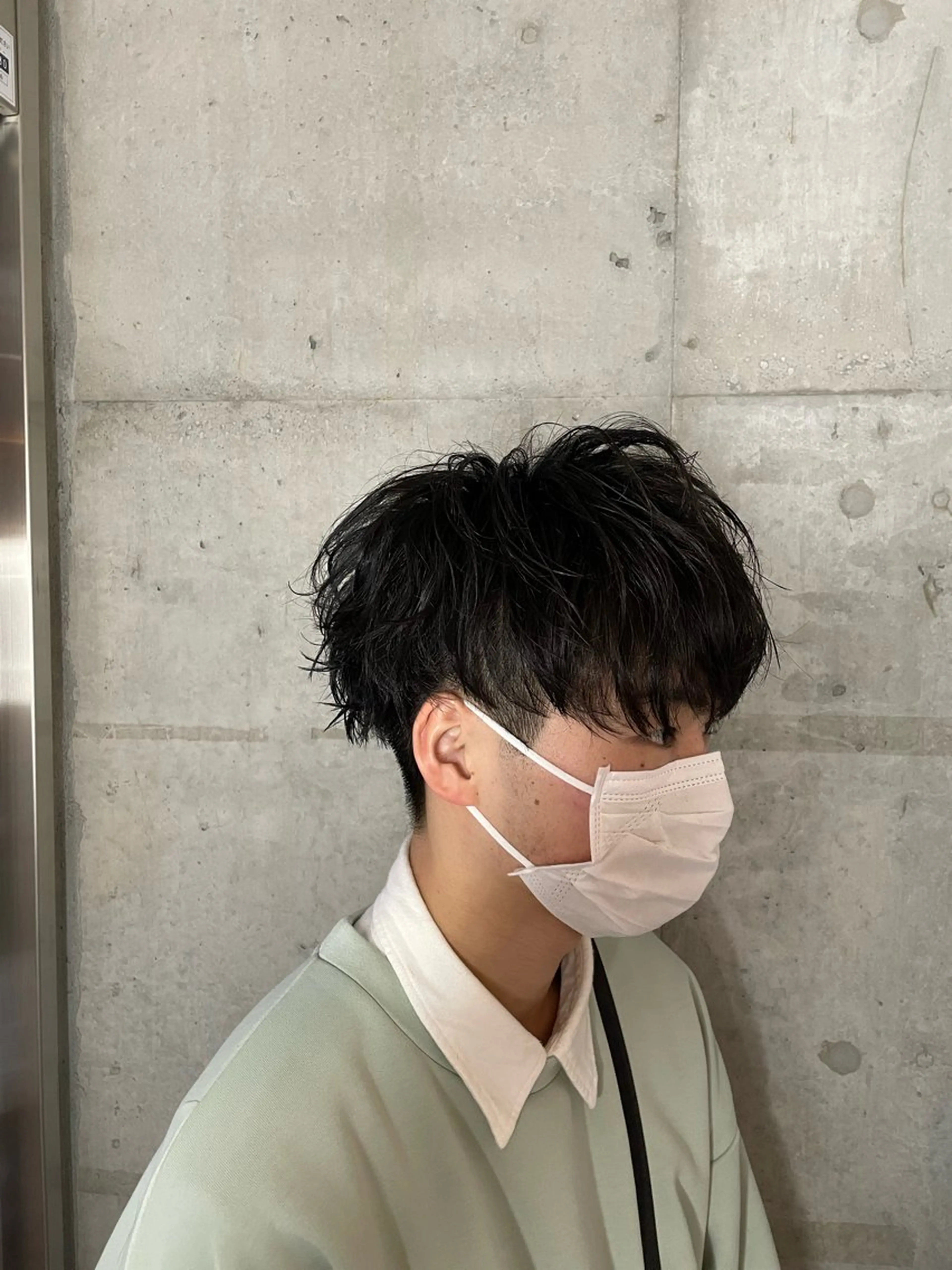 メンズ カット ヘアセット フリーランスシェアサロンルレイル所属・心斎橋/メンズ /ルレイル/地形真希のヘアスタイル