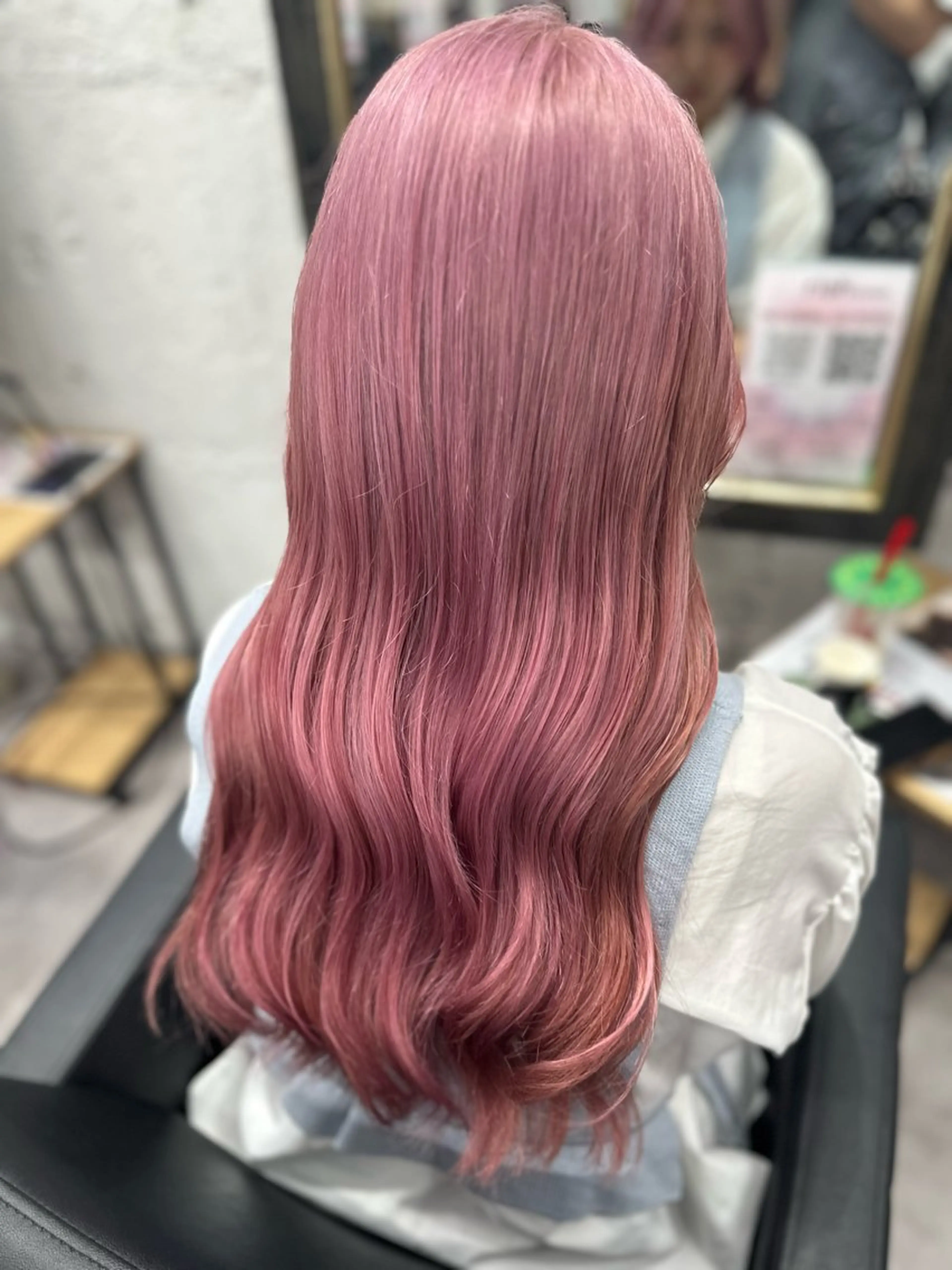 ロング カラー ハイトーン/ダブル カラー/akihoのヘアスタイル