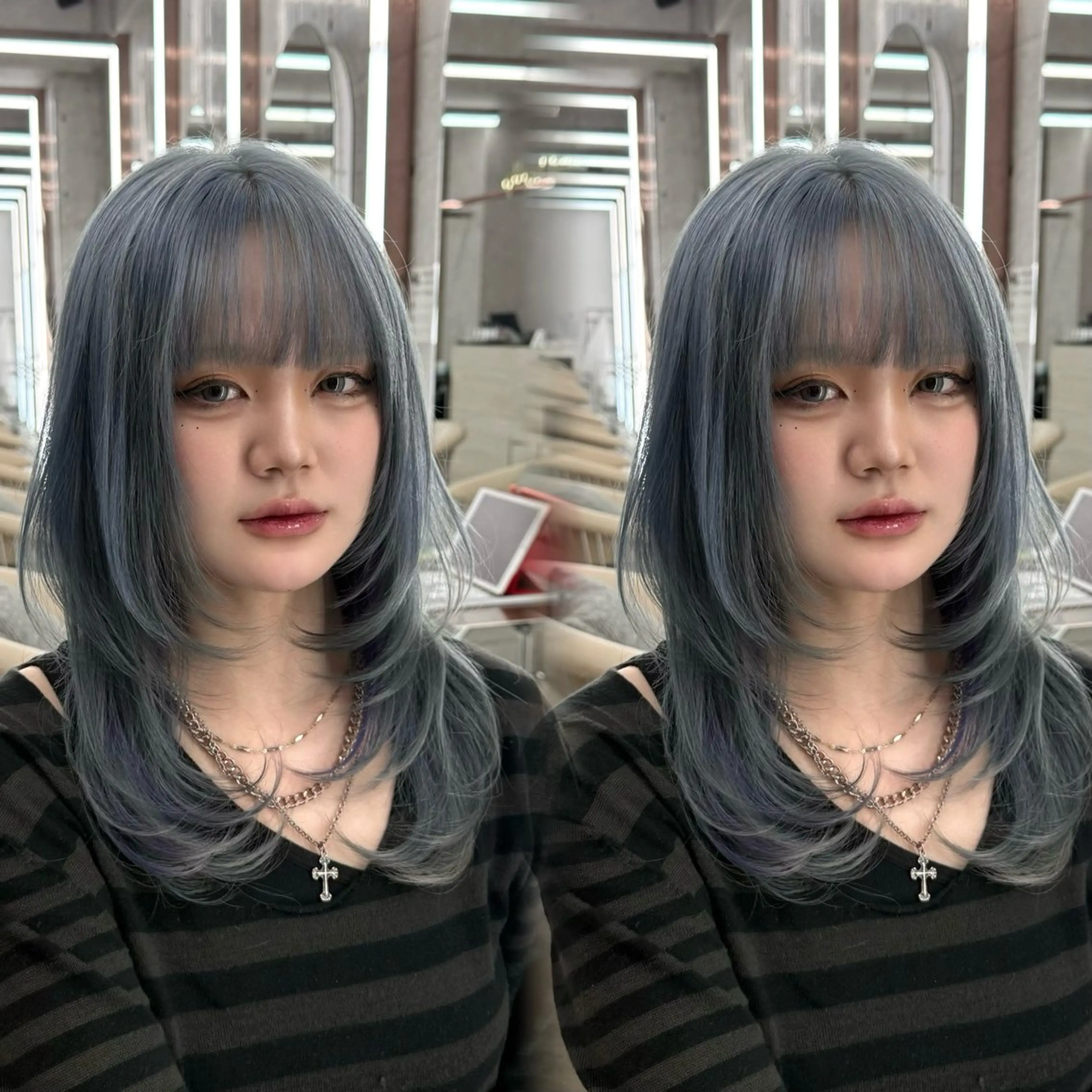 ロング カラー ヘアカラー トリートメント 垢抜けトレンド レイヤー🩵廣戸楓のヘアスタイル