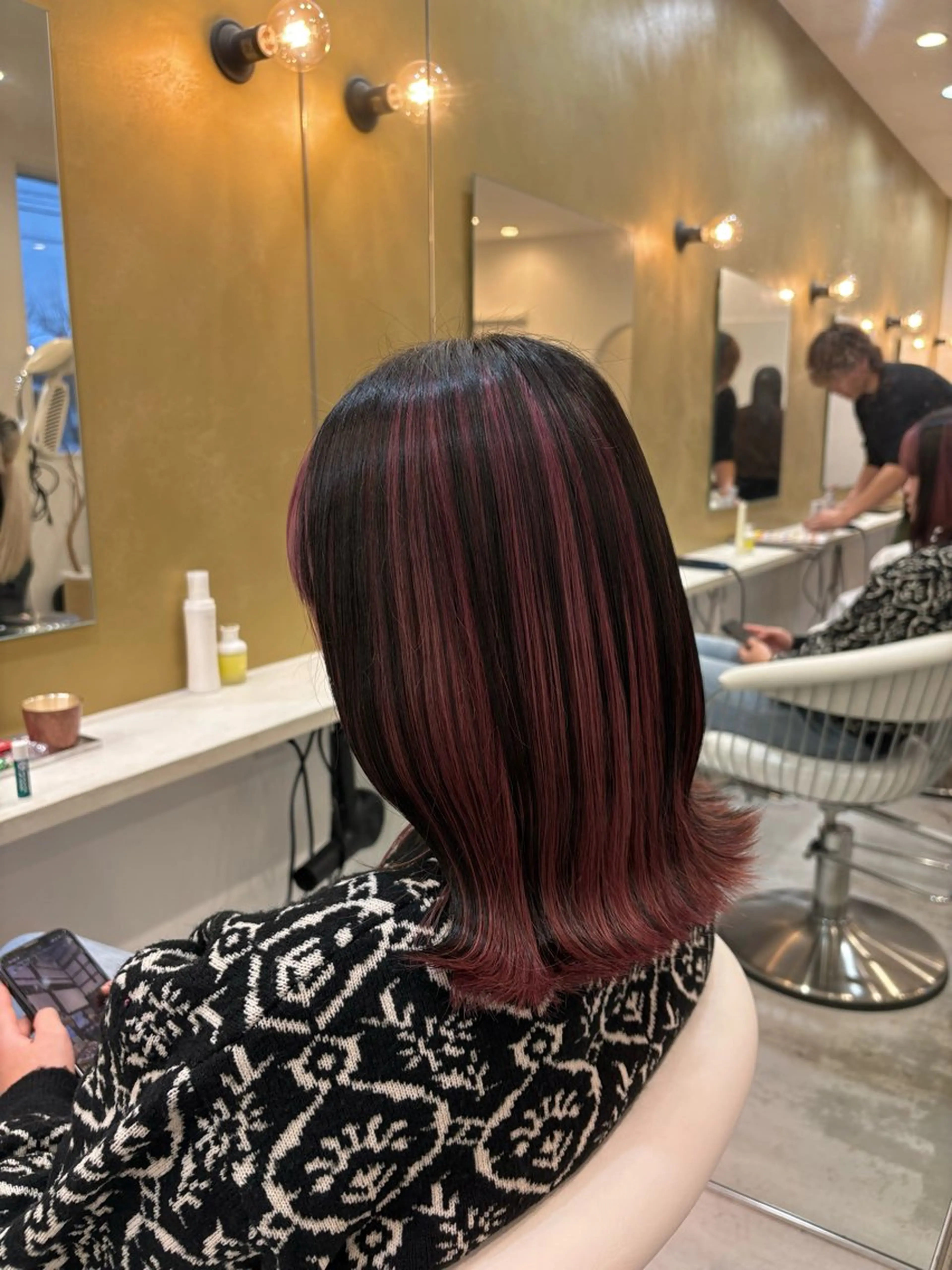 ミディアム 加賀谷 乙葉のヘアスタイル