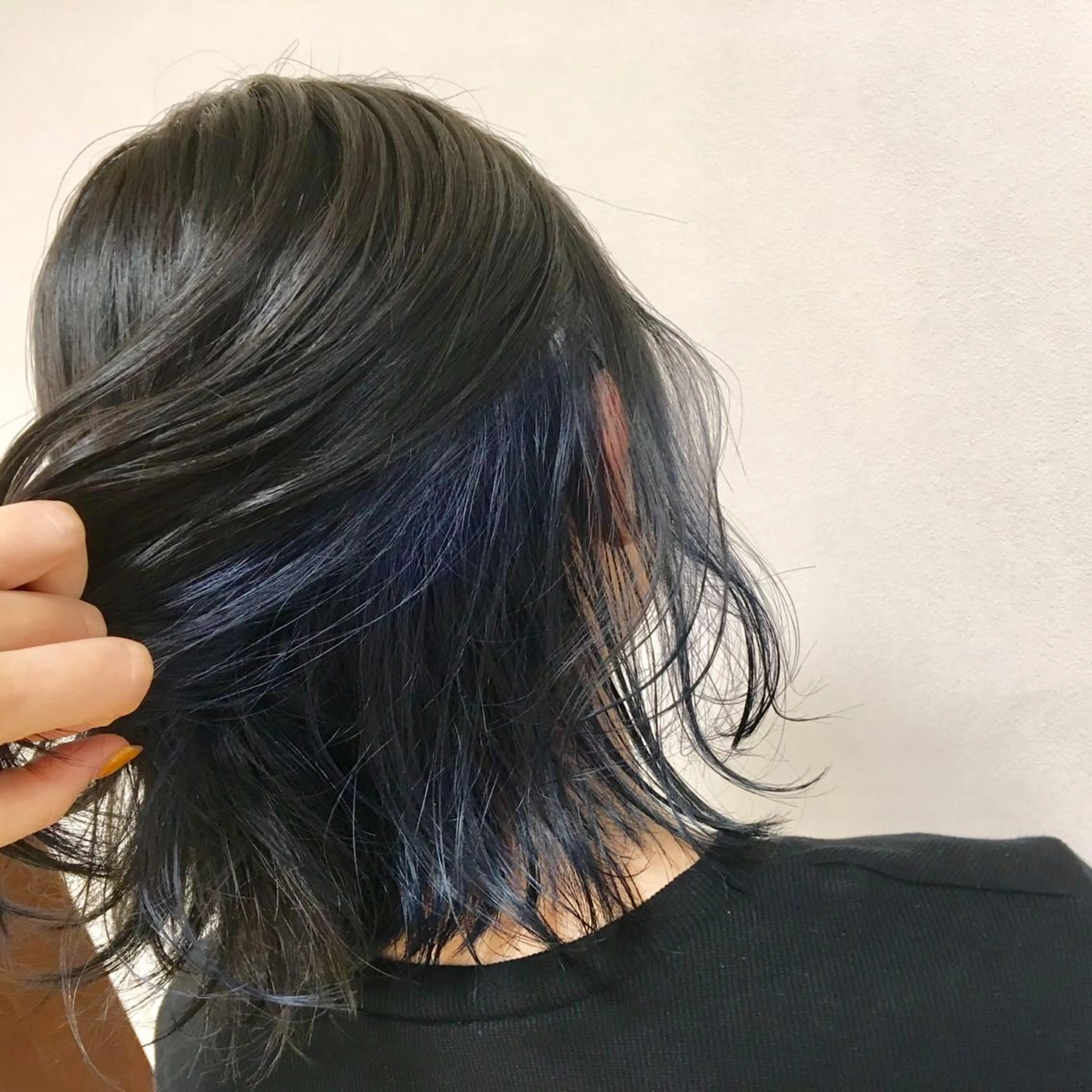 ミディアム カラー ヘアアレンジ ヘアカラー トリートメント 【Sweep】おじま のぞみのヘアスタイル