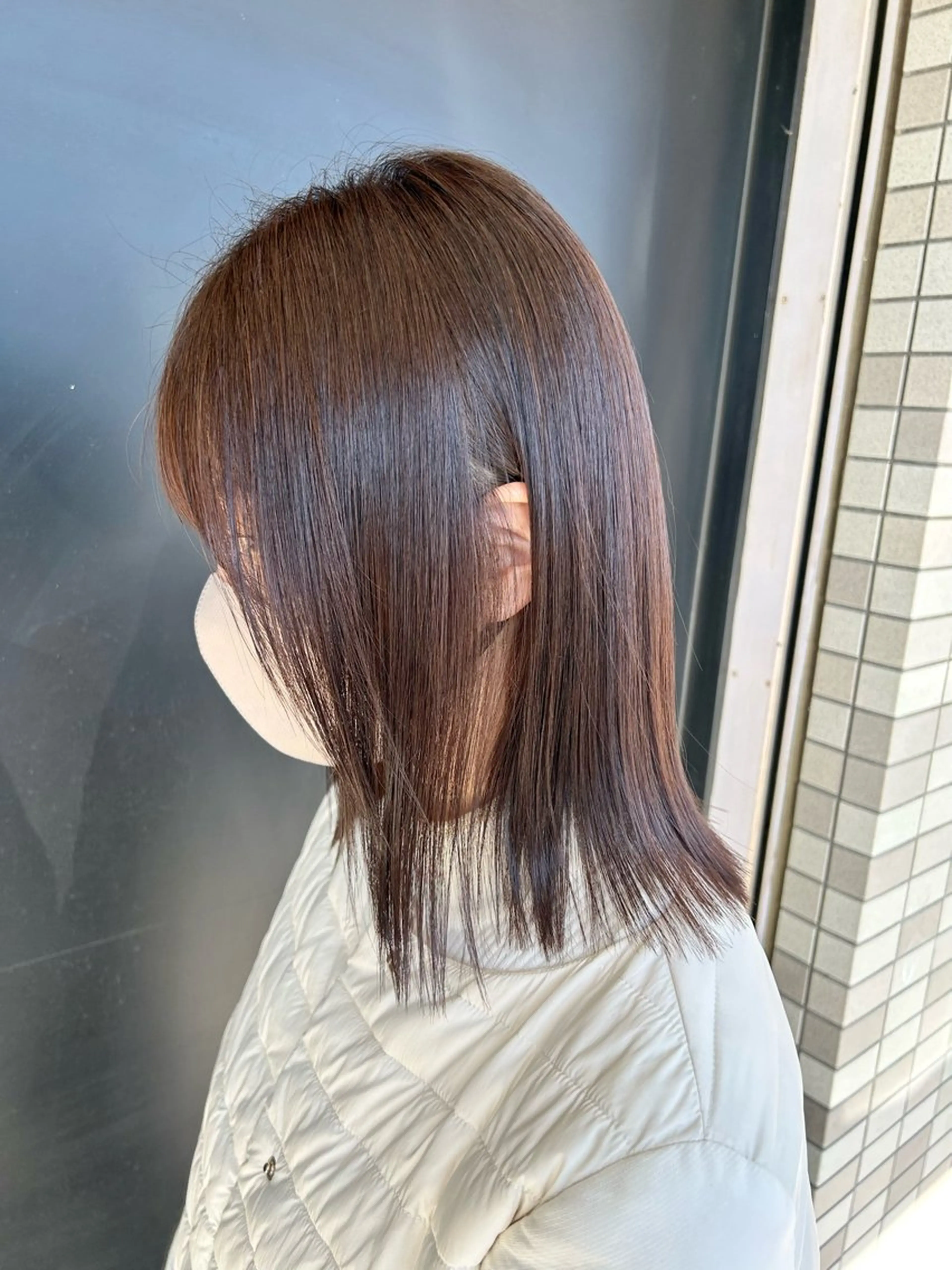 ミディアム カット ヘアカラー RAYGLOW  by HEADLIGHT ひたちなか店所属・ナチュラル/ボブ/ レイヤー/後藤健吾のヘアスタイル