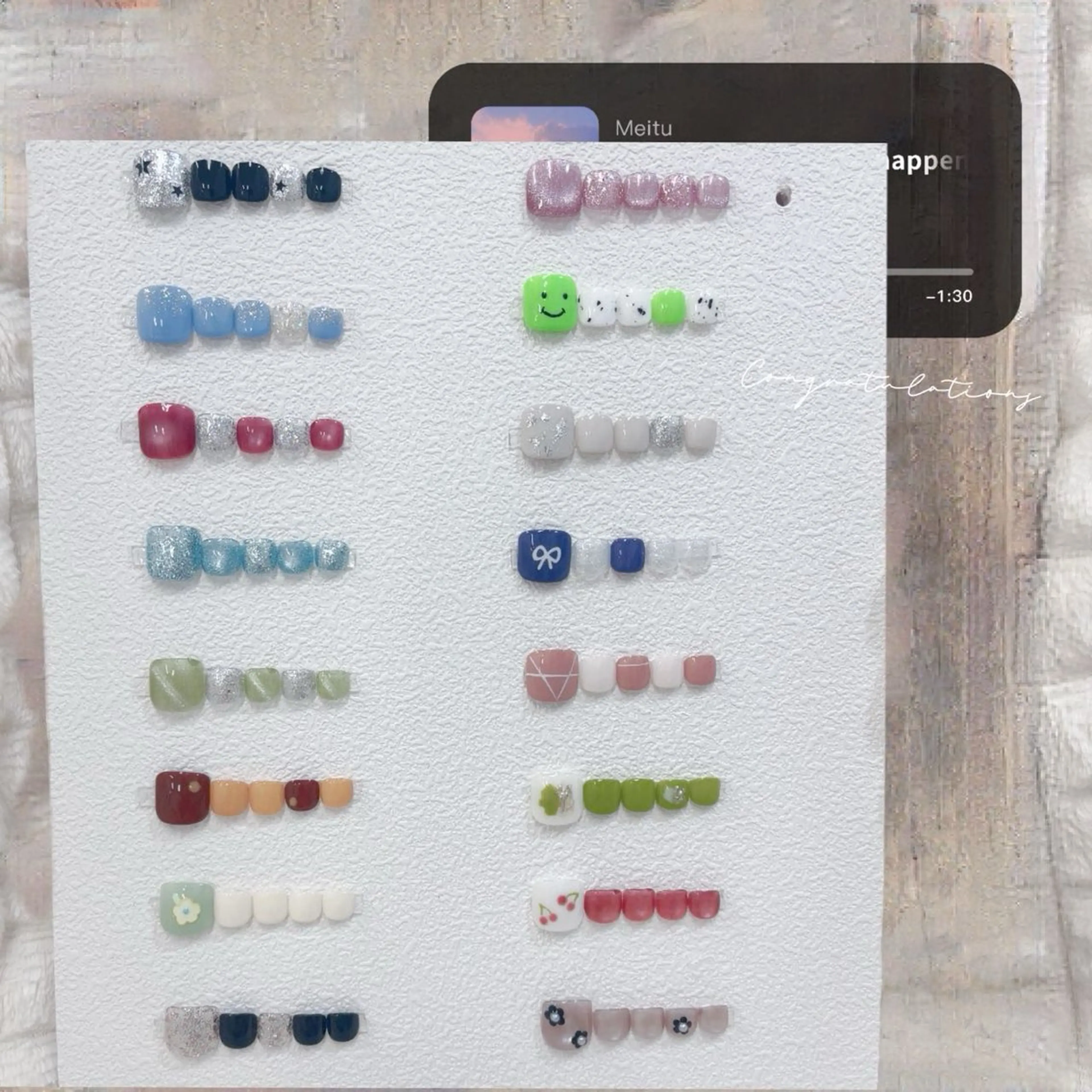 ネイル DUO MI所属・陳 rinaのネイルデザイン