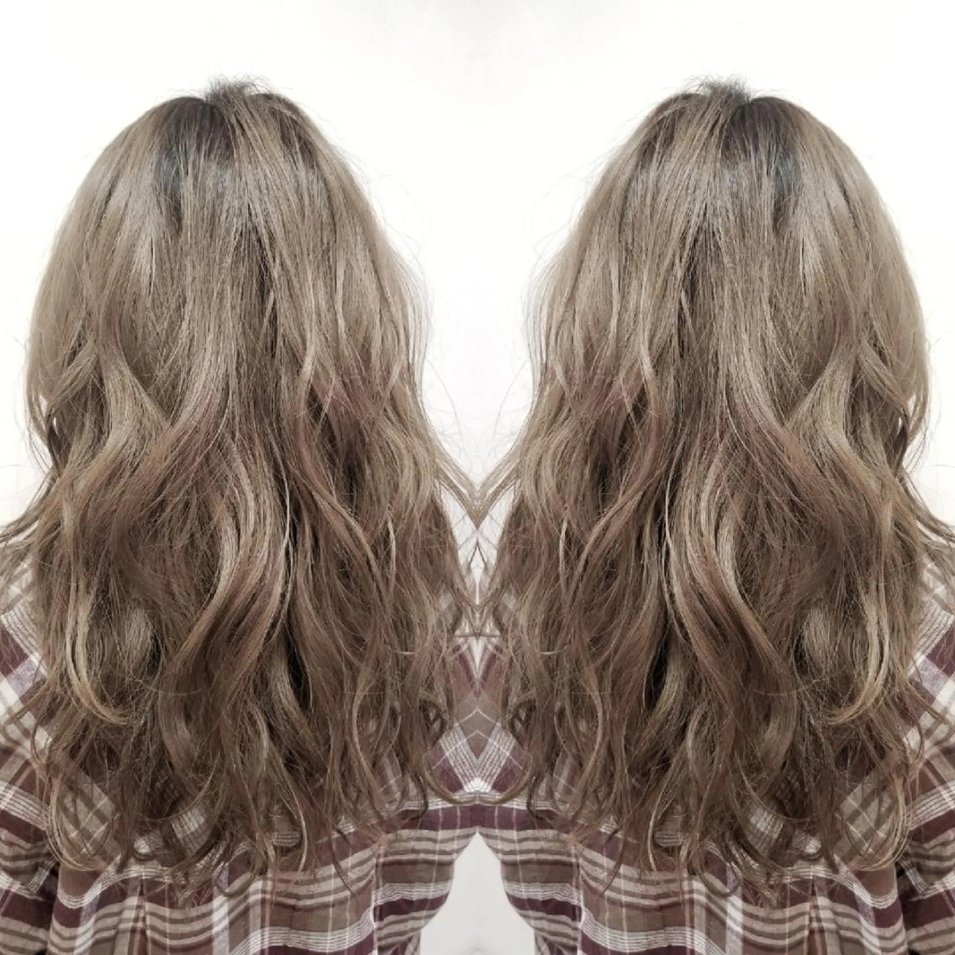 セミロング カラー 髪質改善特化美容師 小林和哉のヘアスタイル