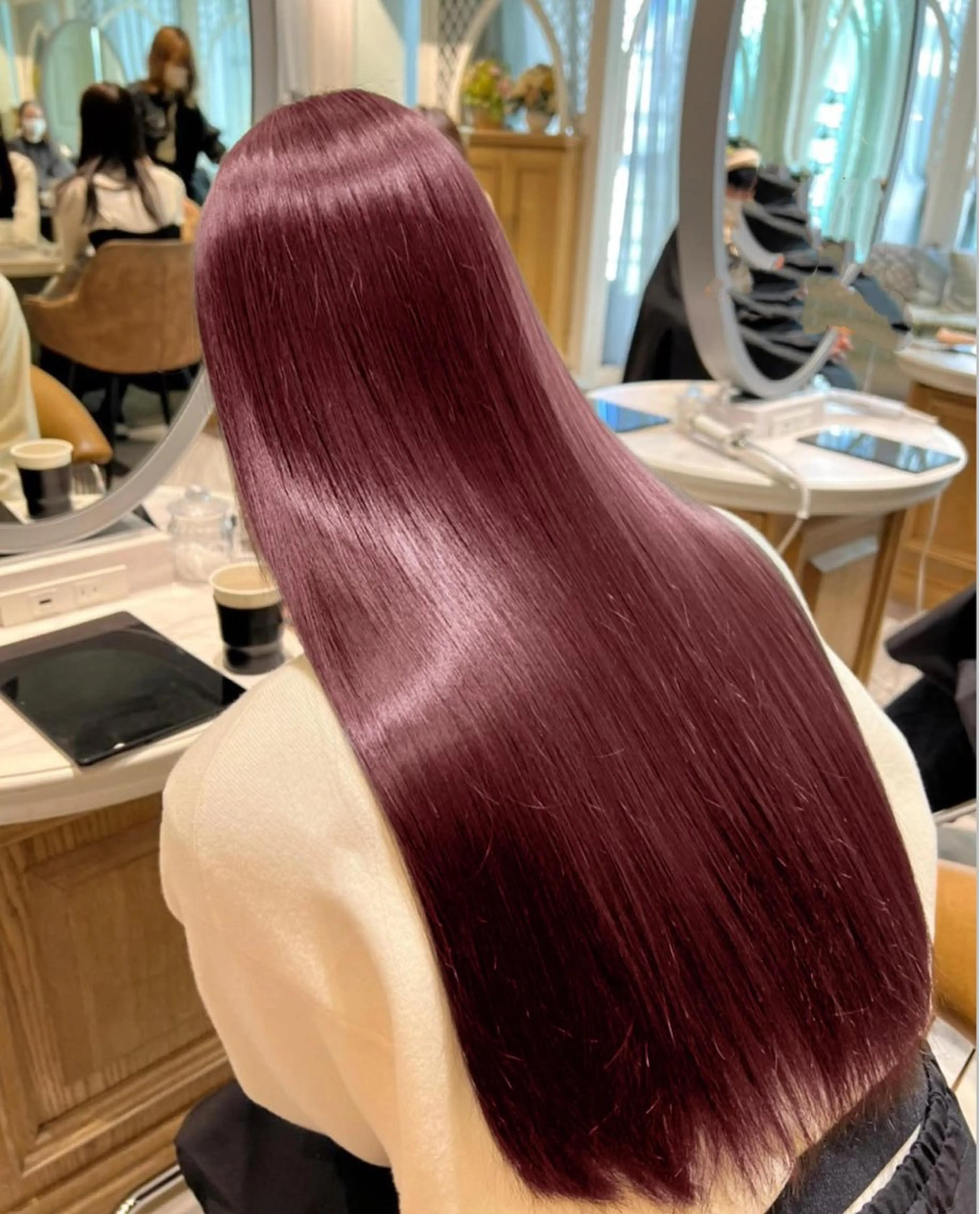 あんどう いおなのヘアスタイル