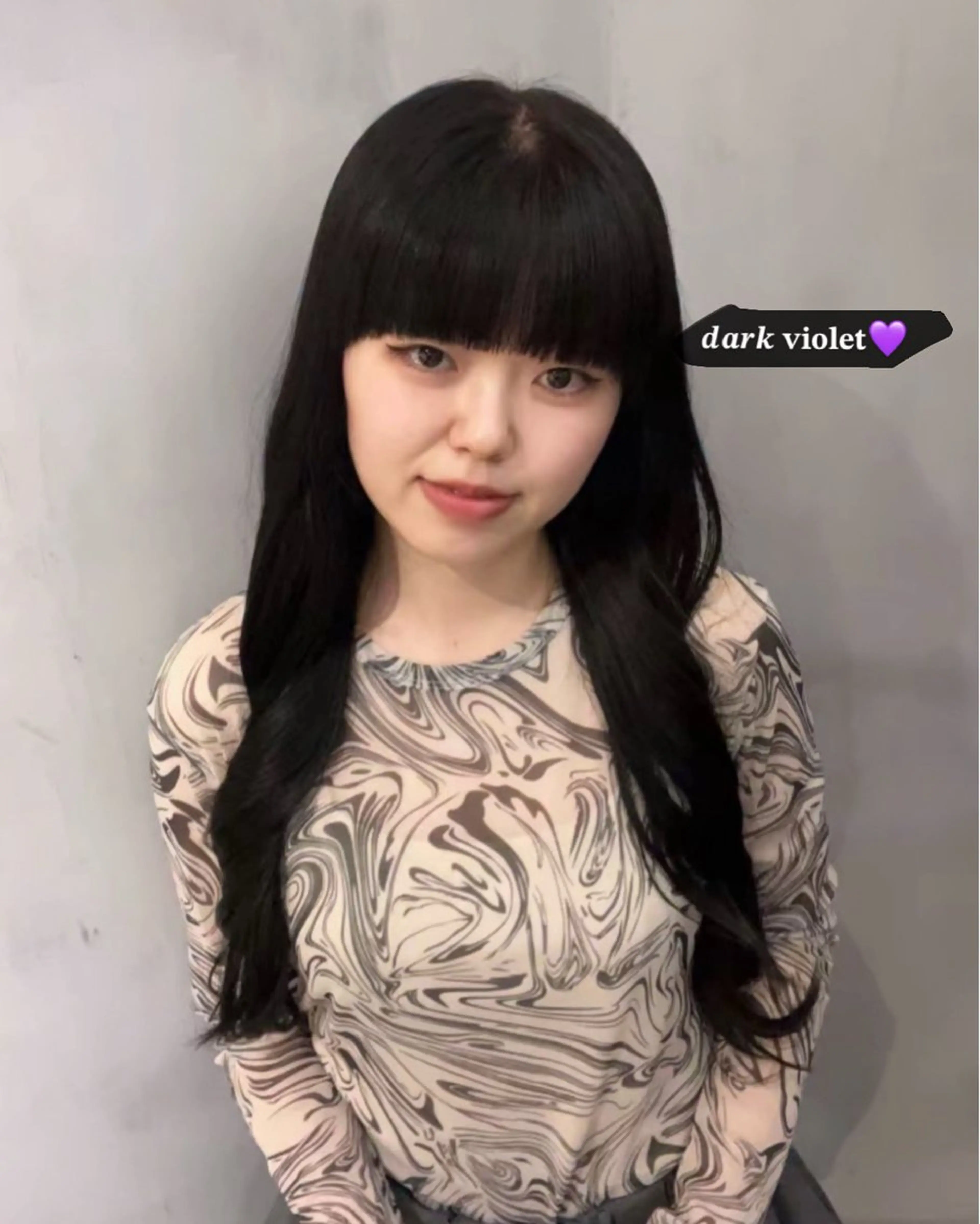 ロング カラー ヘアカラー トリートメント 🎀リ  お🎀 縮毛矯正/Wカラーのヘアスタイル