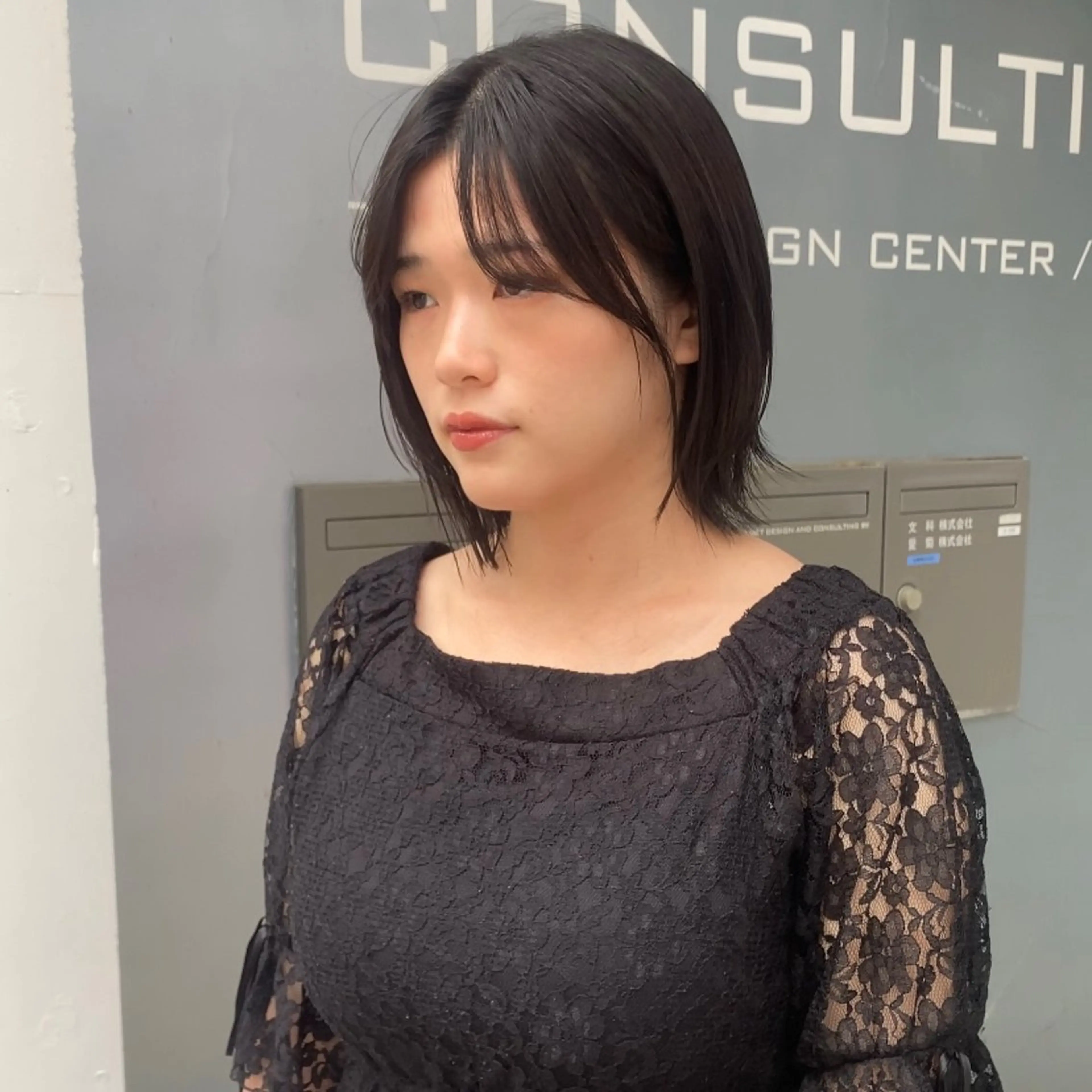 ミディアム カラー カット ヘアカラー トリートメント noa/ 渋谷のヘアスタイル