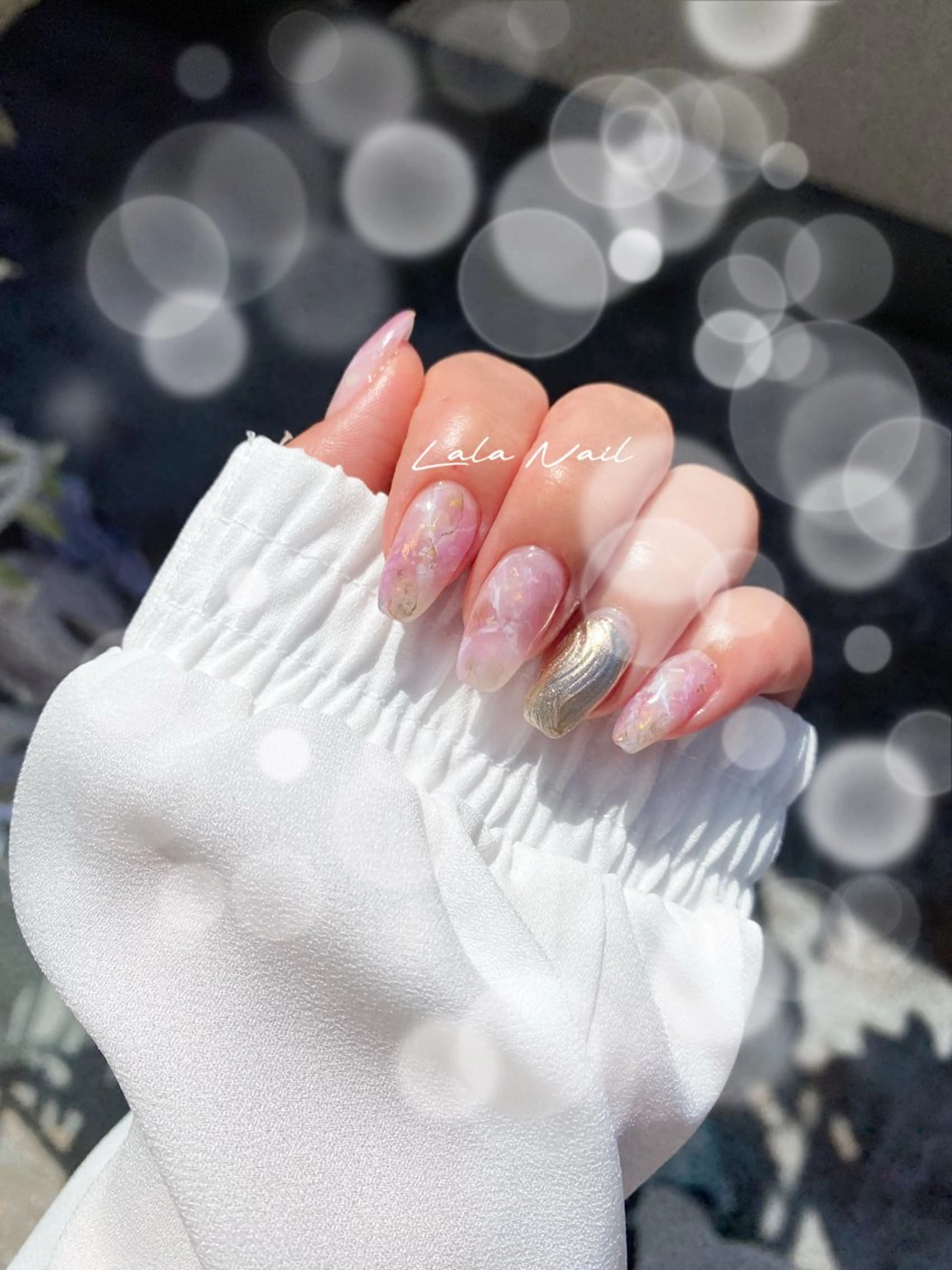 ネイル ニュアンスネイル Lala Nail 足立区入谷のネイルデザイン