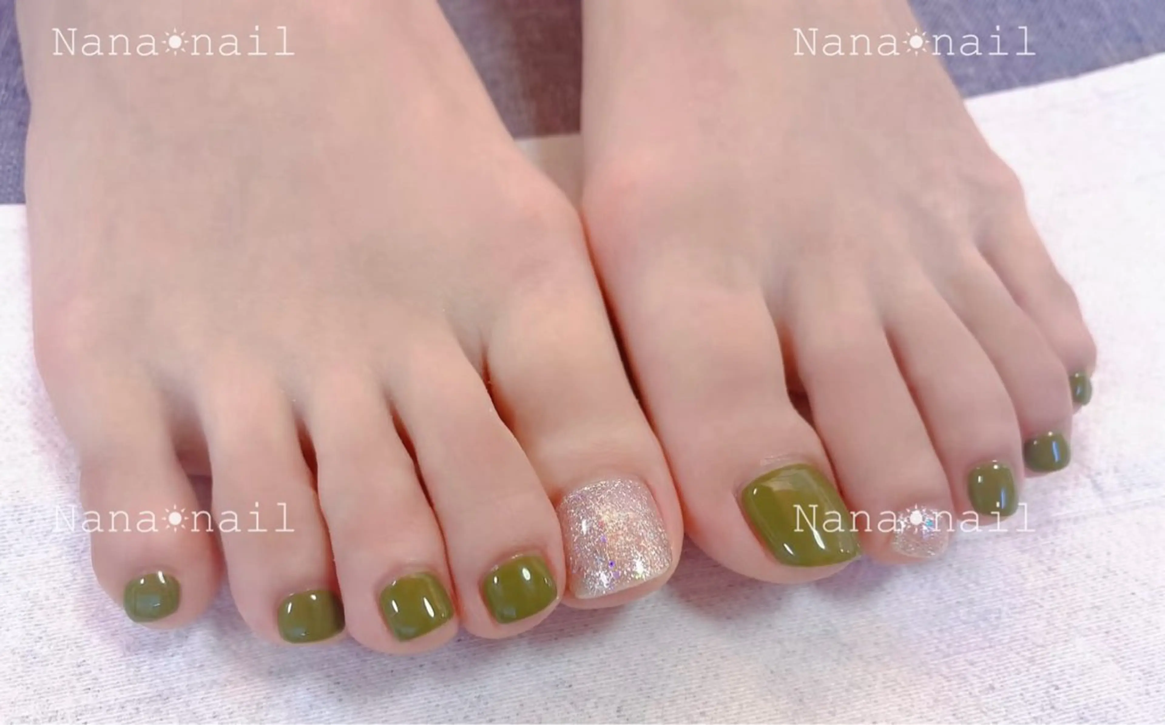 ネイル フットネイル Meik Nail Salon所属・NaNa🎀 nailのネイルデザイン