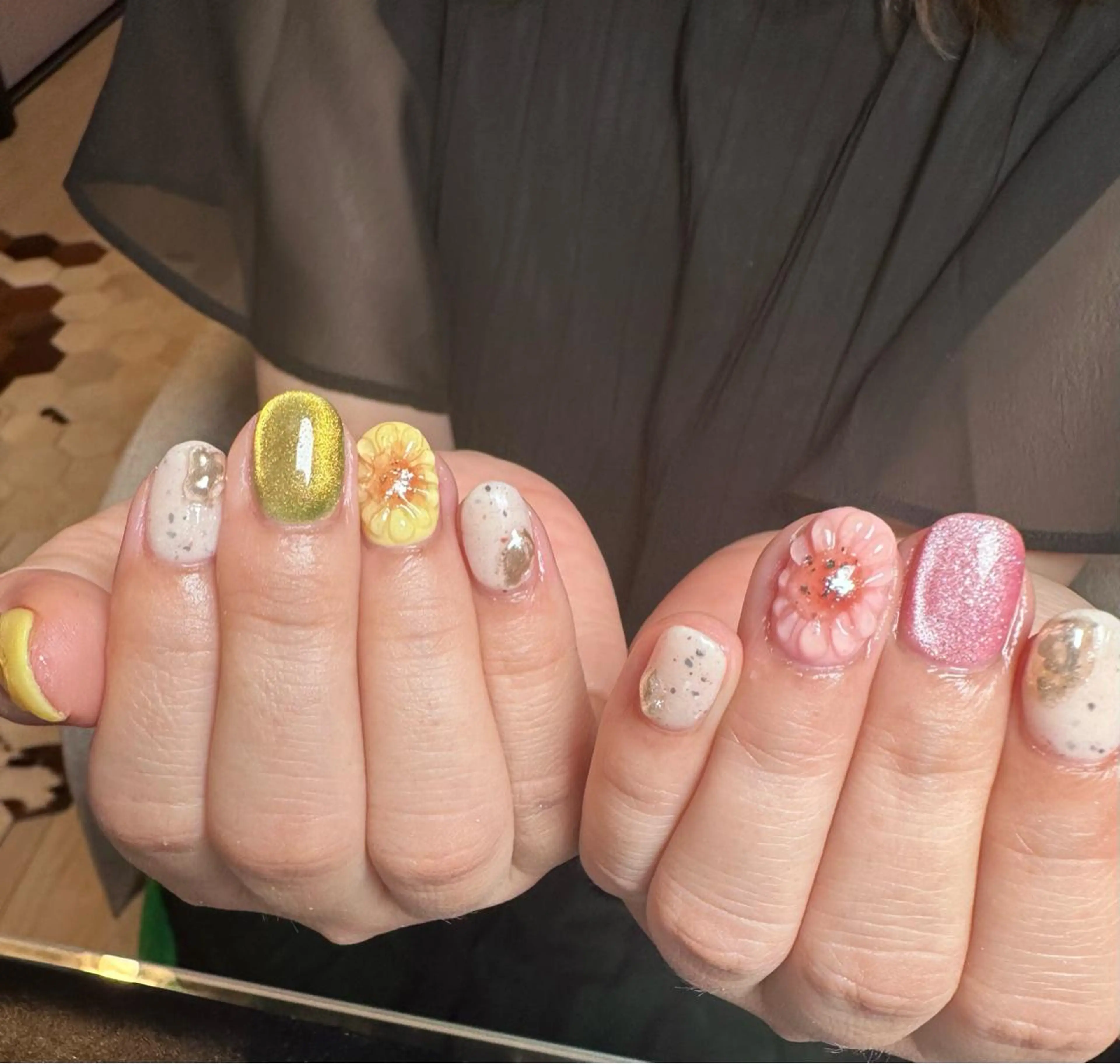 ネイル ニュアンスネイル ハンドネイル ハンドケア Atelier Ariのネイルデザイン