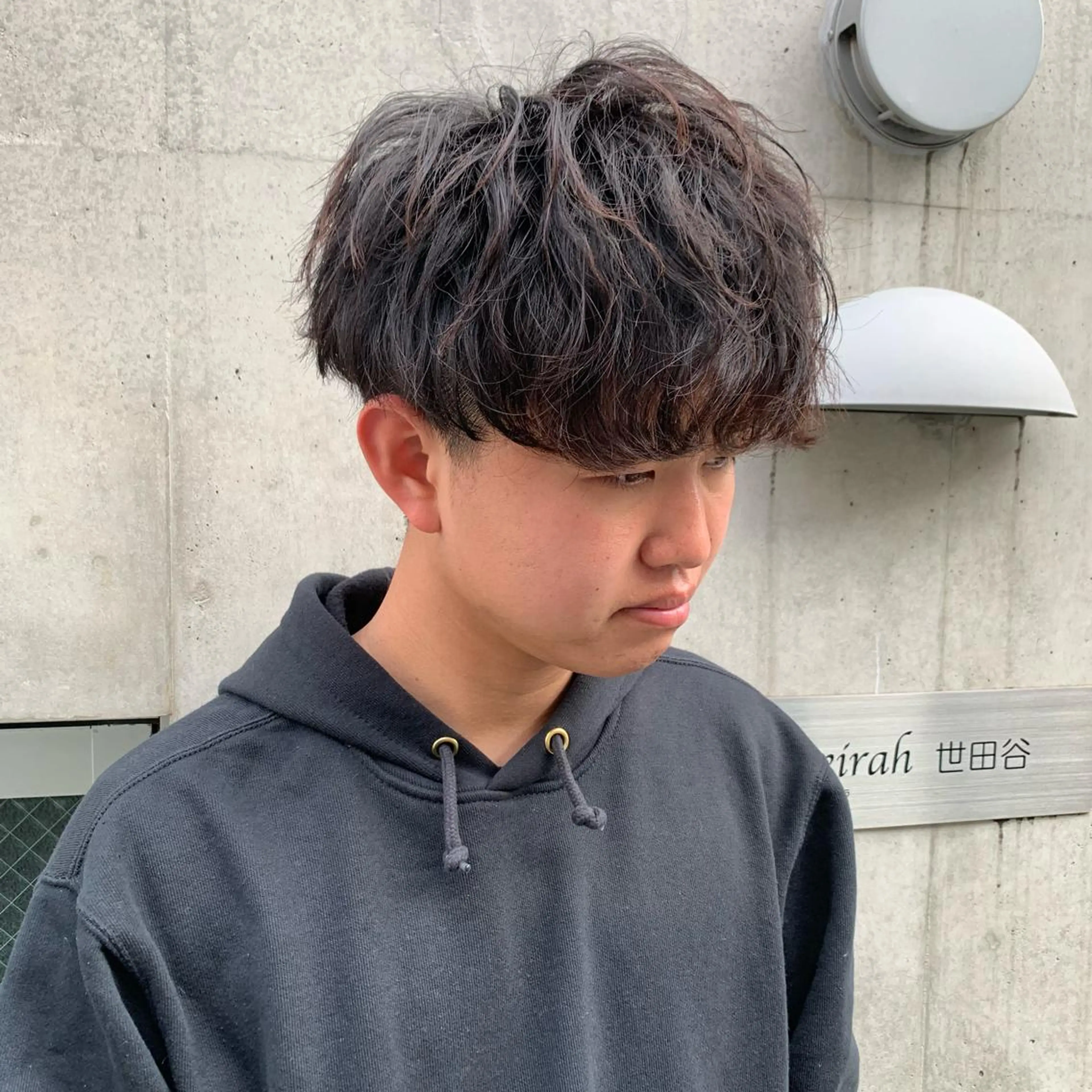 ショート パーマ ヘアアレンジ メンズ メンズパーマの達人 🌟川内絵人のヘアスタイル