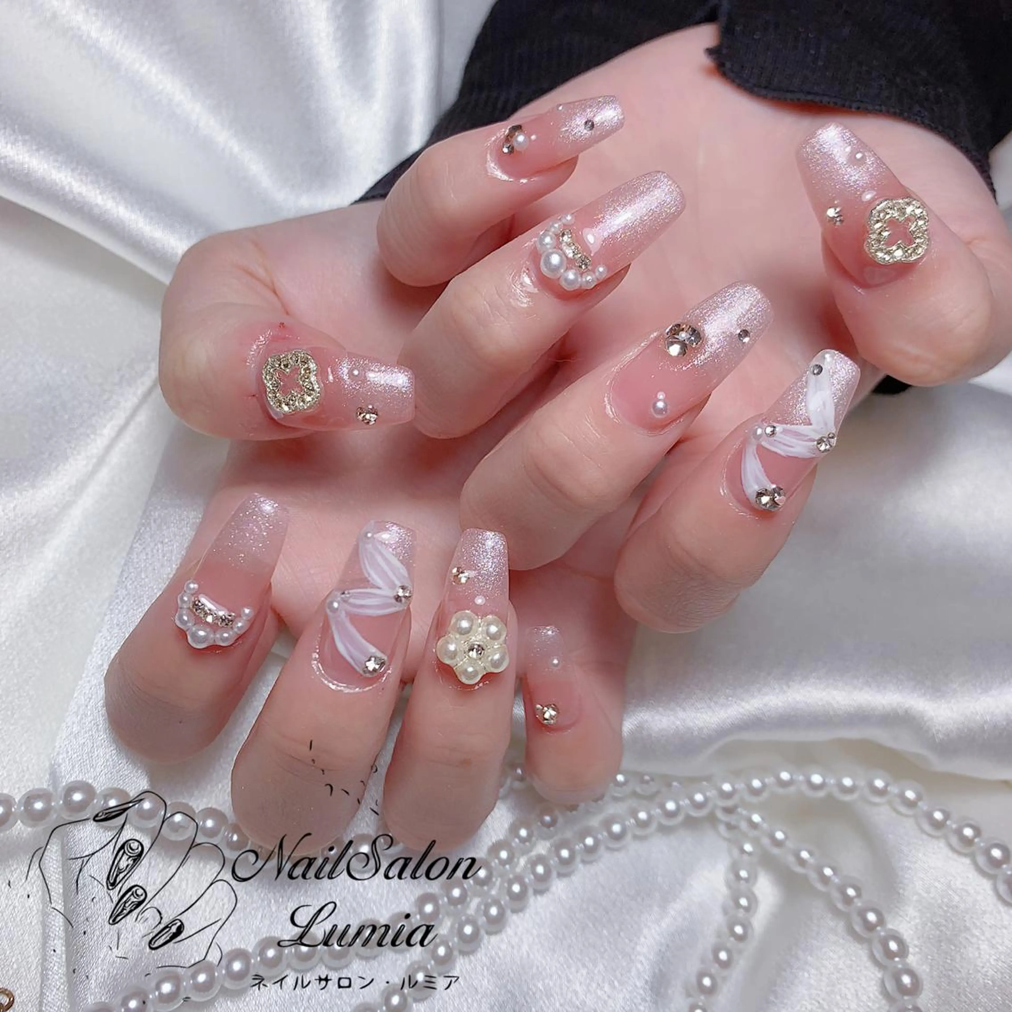 ネイル ハンドネイル ネイルサロン ルミア Lumia 店長のネイルデザイン
