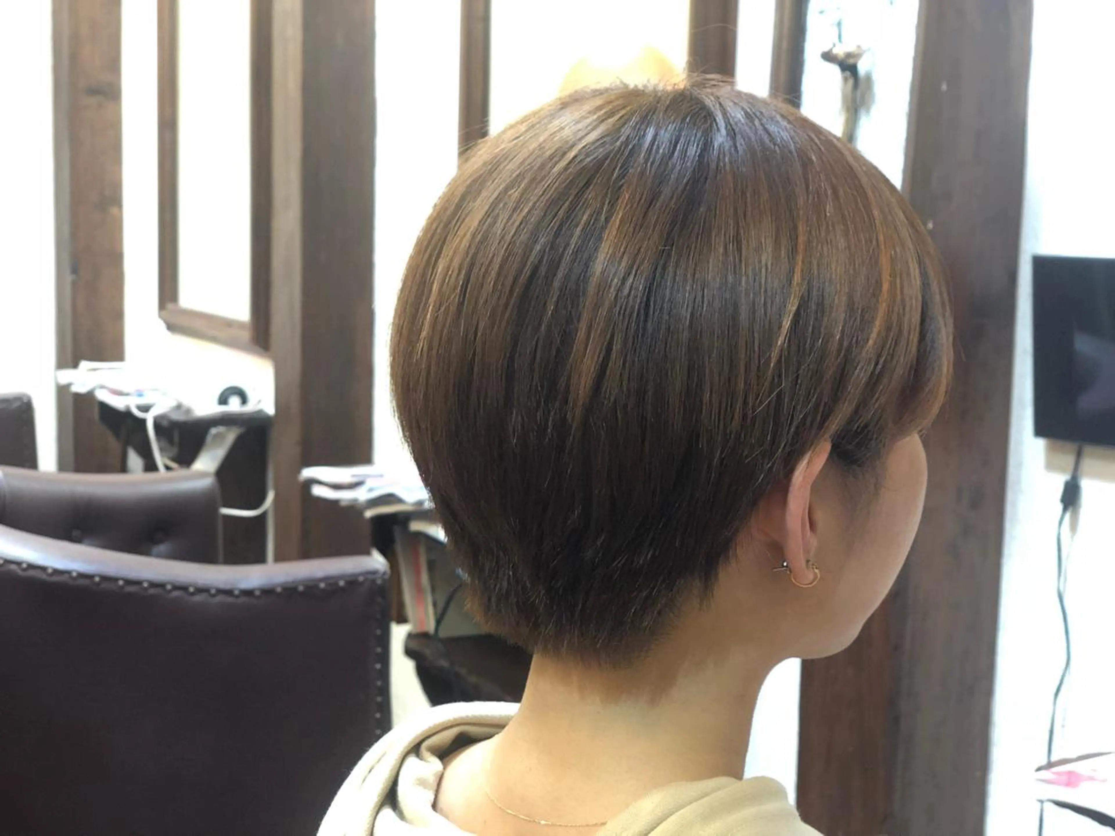 ショート Snaly カラー特化ページのヘアスタイル