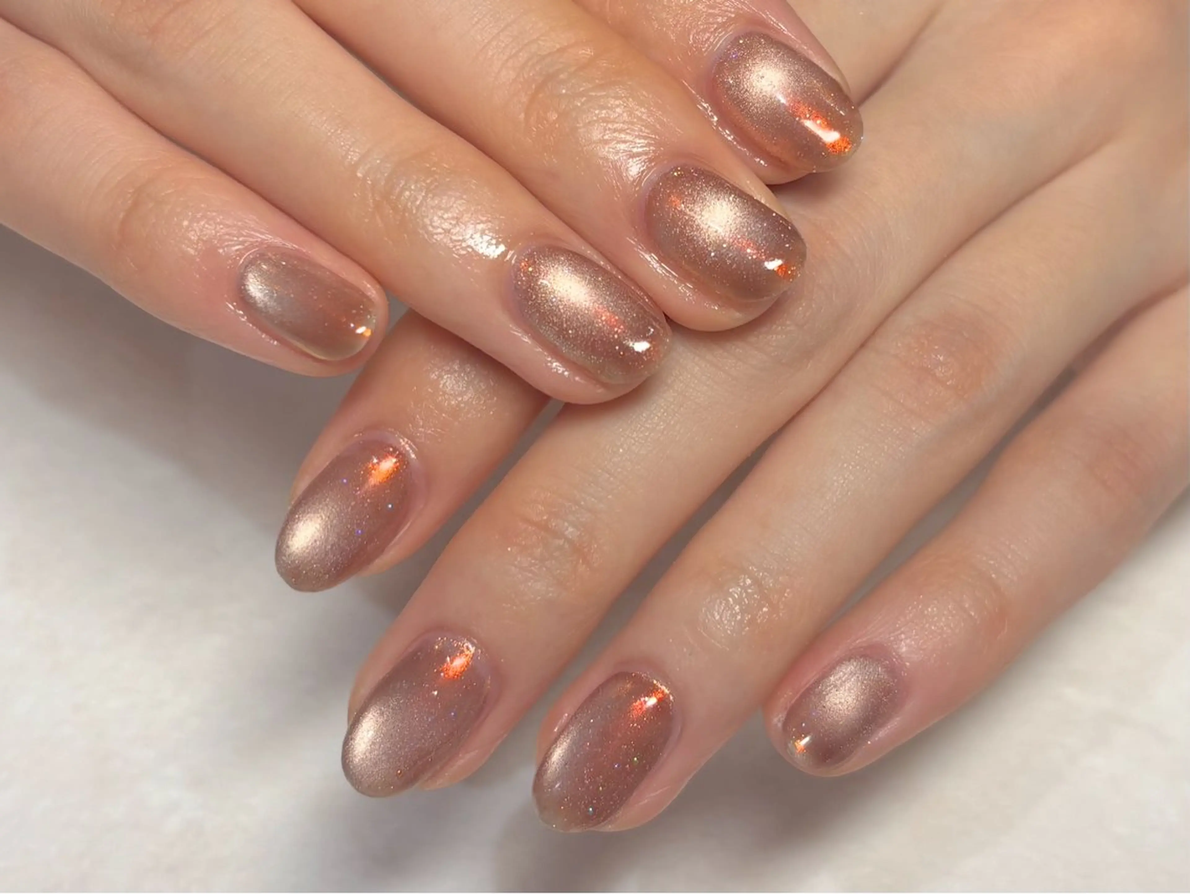 《3Qnailメニュー》 【オフあり】オーロラ×マグネット🌌✮*̣̩⋆̩の写真